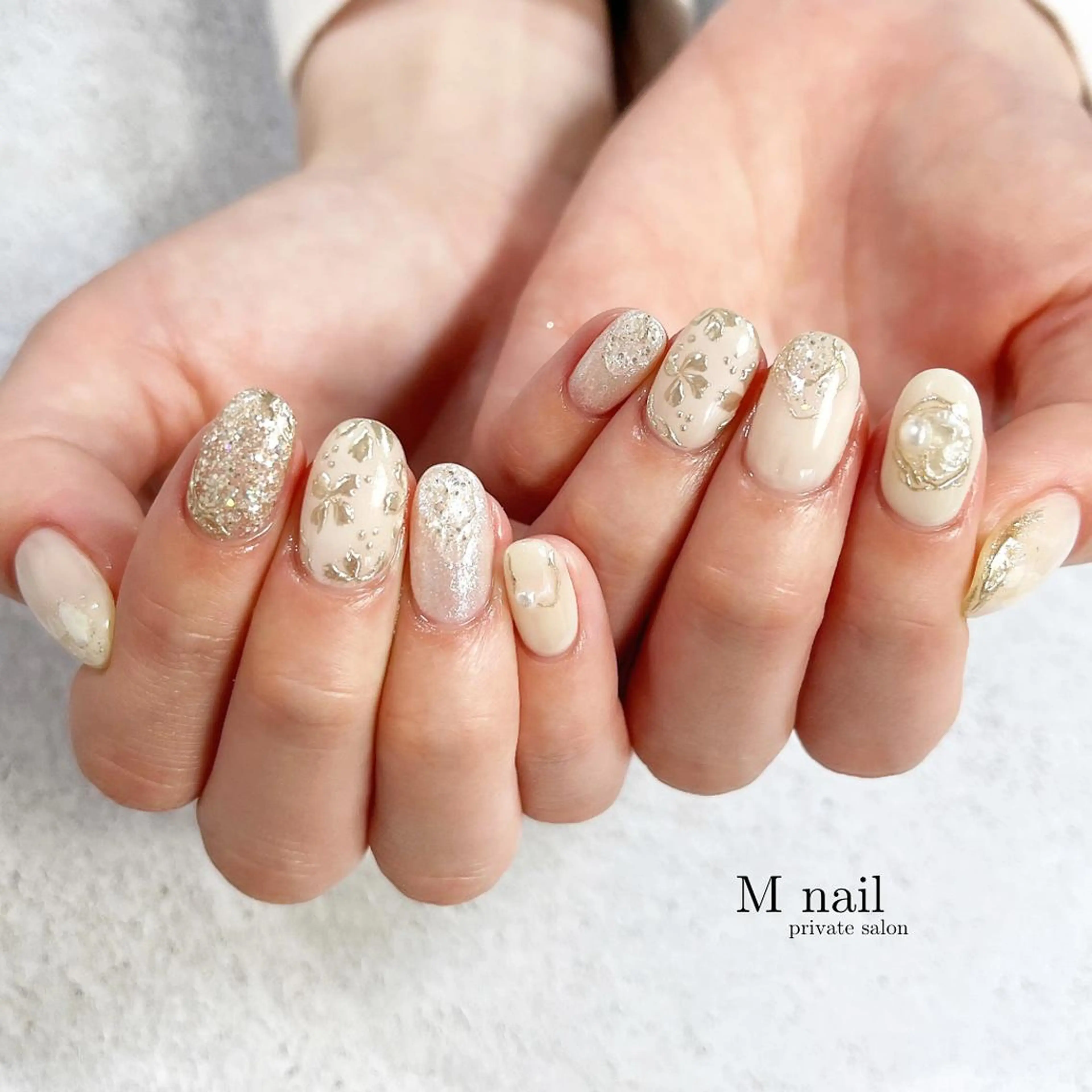 ネイル ハンドネイル M　nail所属・M nailのネイルデザイン