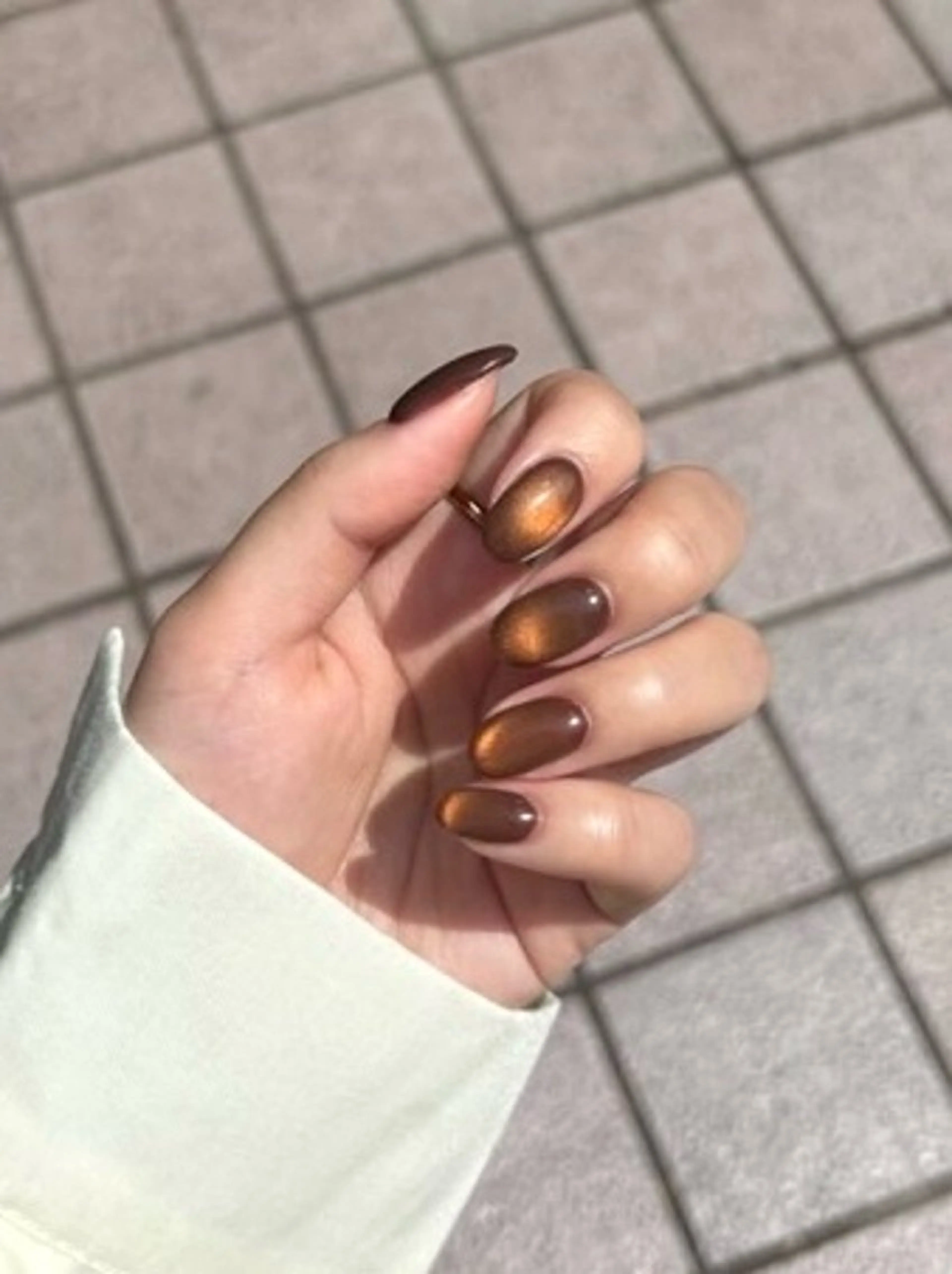 ネイル ハンドネイル 𝐦𝐢𝐲𝐮/韓 国𝐲𝟐𝐤ネイルのネイルデザイン