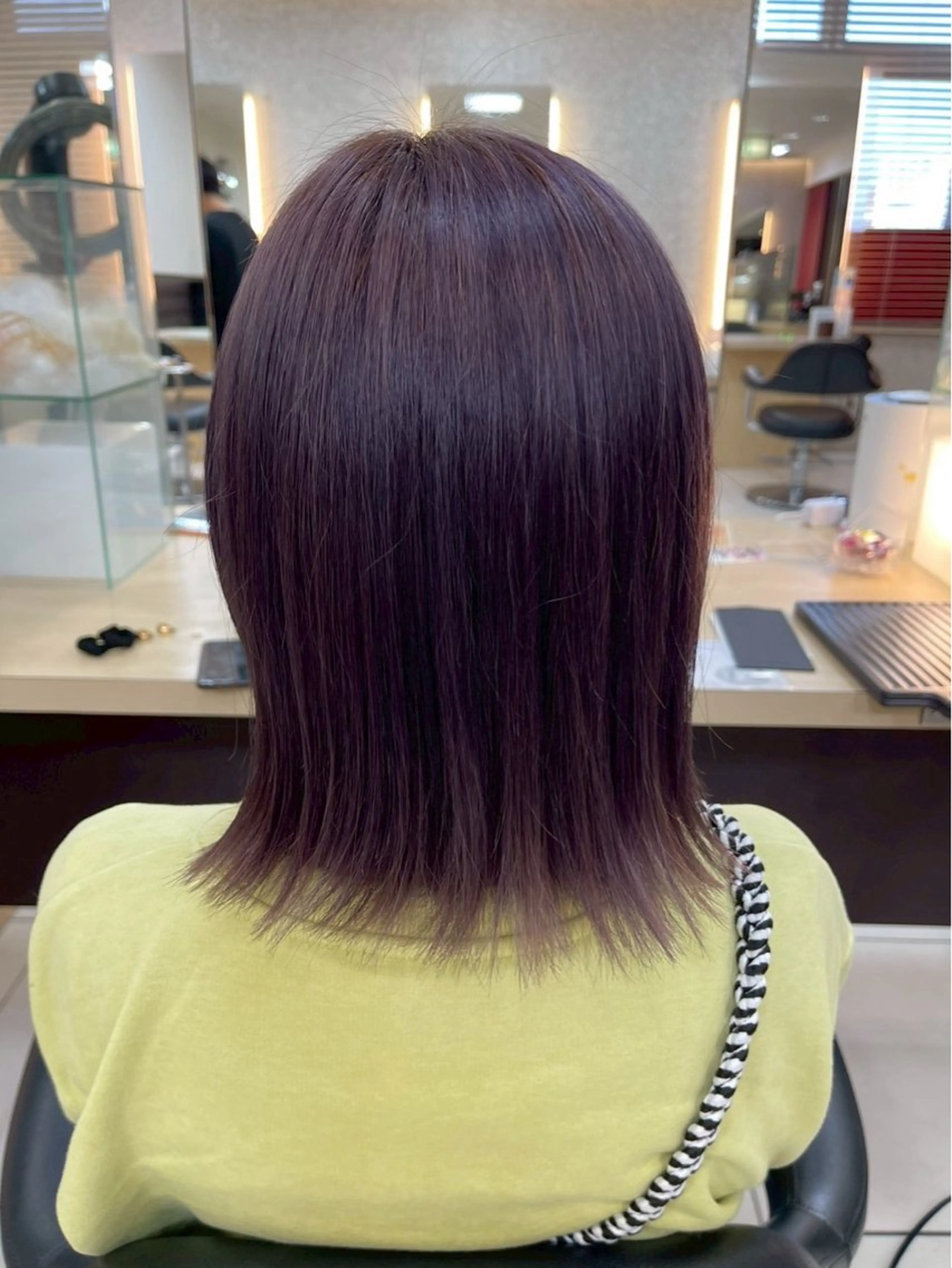 セミロング ヘアカラー トリートメント レイヤー.⋆𝜗𝜚 【下北沢】maiのヘアスタイル