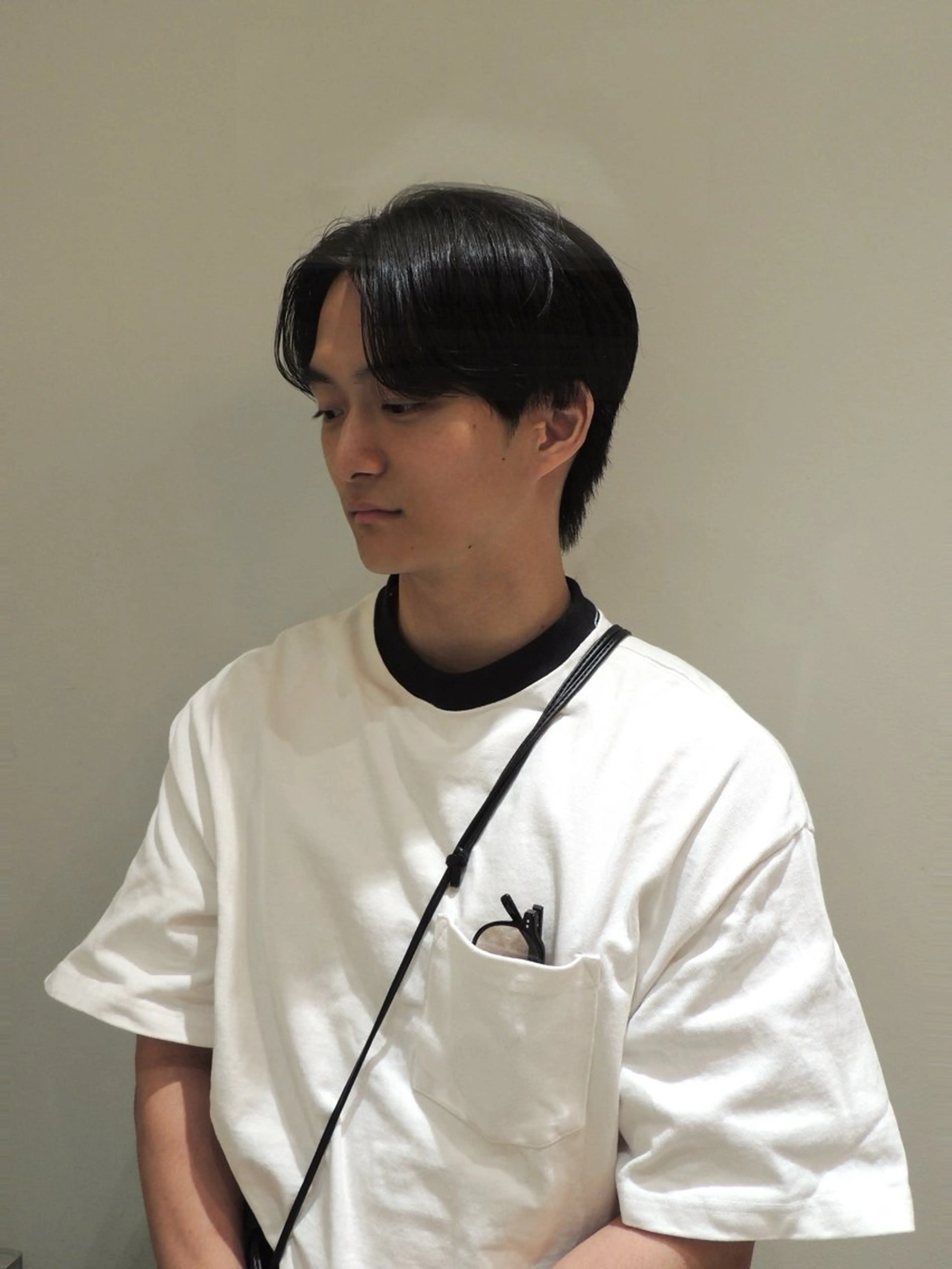 メンズ センターパート noya karinのヘアスタイル