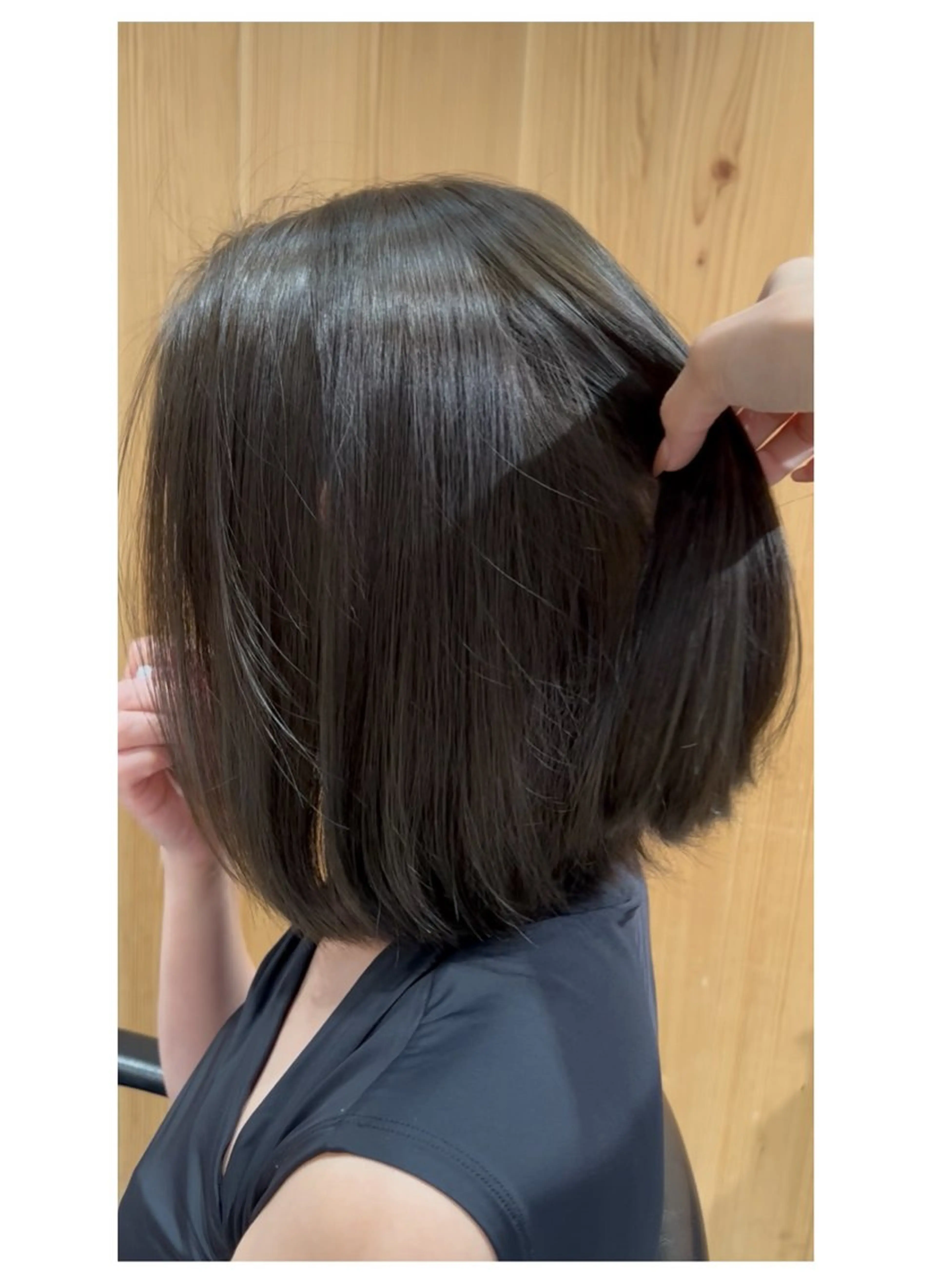 ショート カラー ベージュカラー オリーブベージュ カット ヘアカラー トリートメント ヘッドスパ スキバサミを使わない カット🌼唯🌼のヘアスタイル