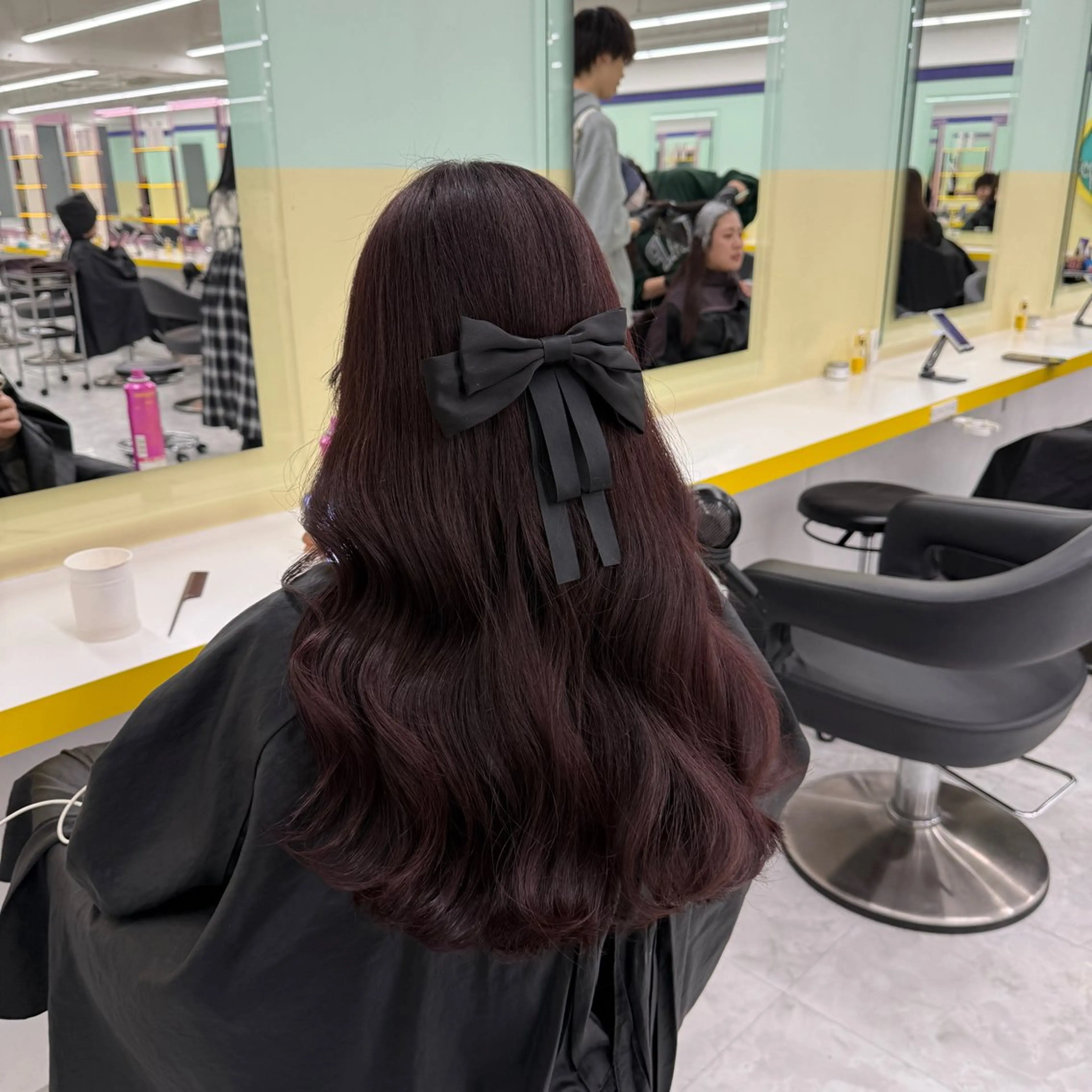 ロング カラー ヘアアレンジ ヘアカラー トリートメント ヘアセット 🎀Girly艶髪カ ラー🎀Harukaのヘアスタイル