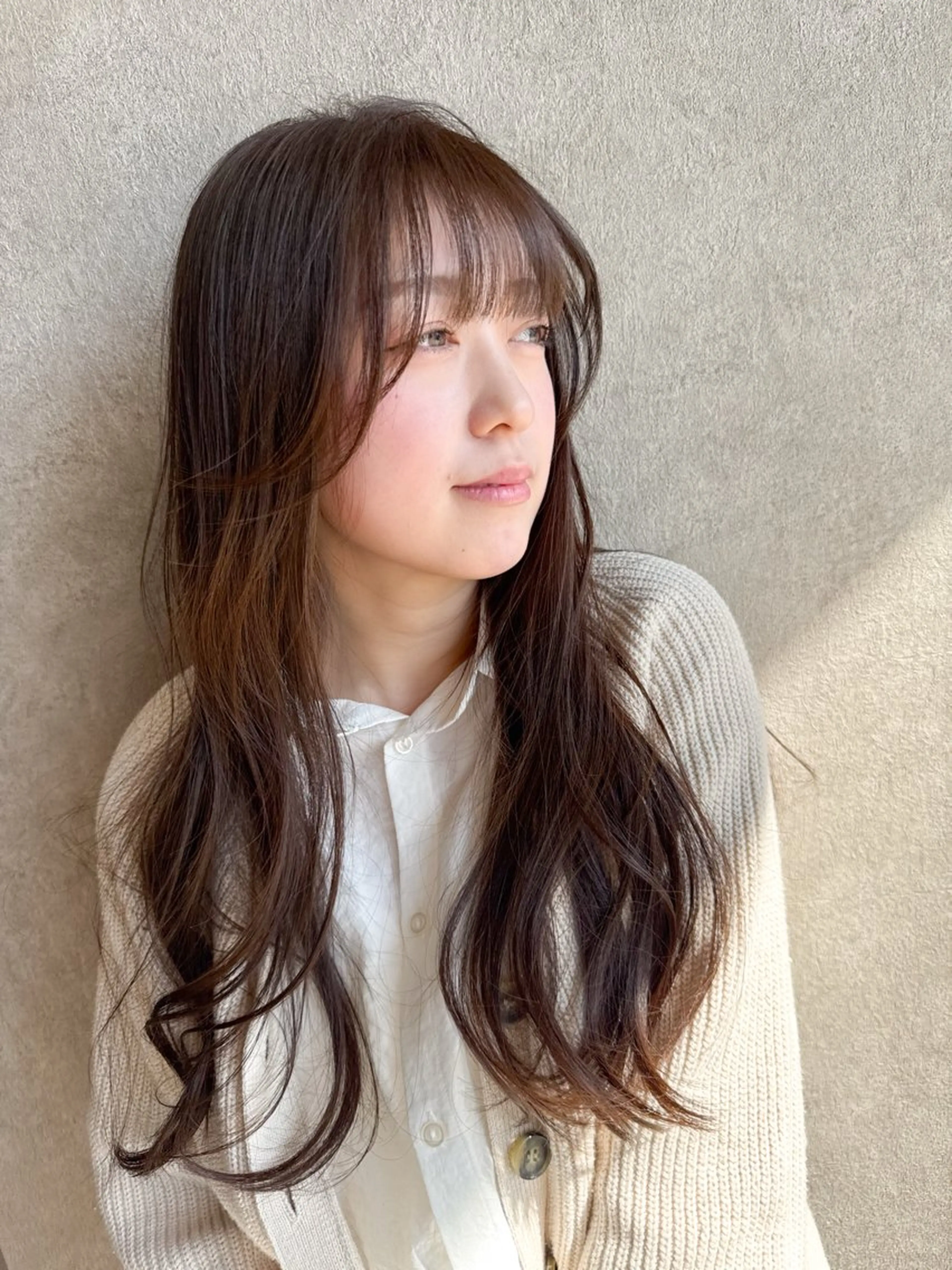 ロング カラー 仲井 康己のヘアスタイル