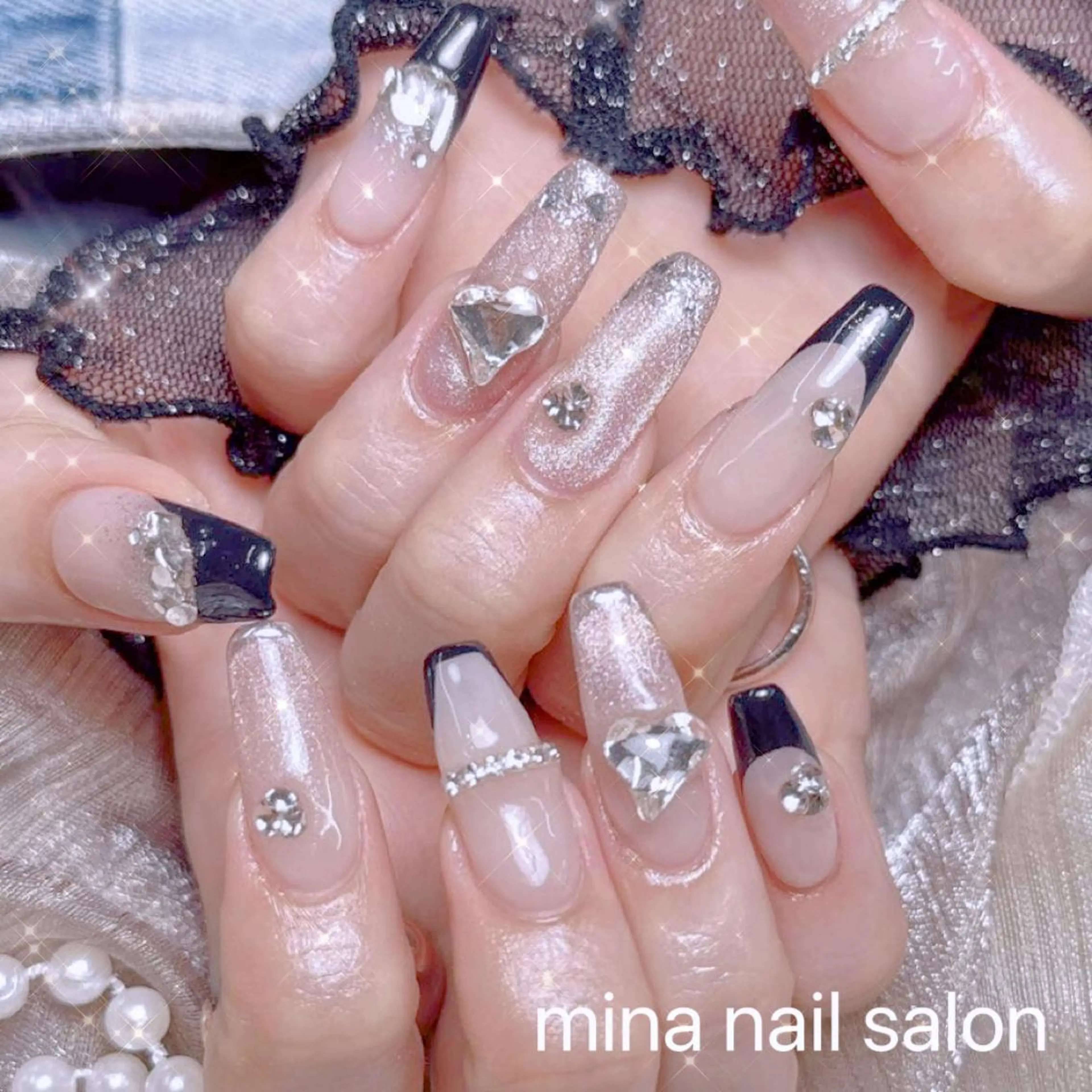 ネイル 🎀ゆうず 𝜗𝜚 ྀིのネイルデザイン