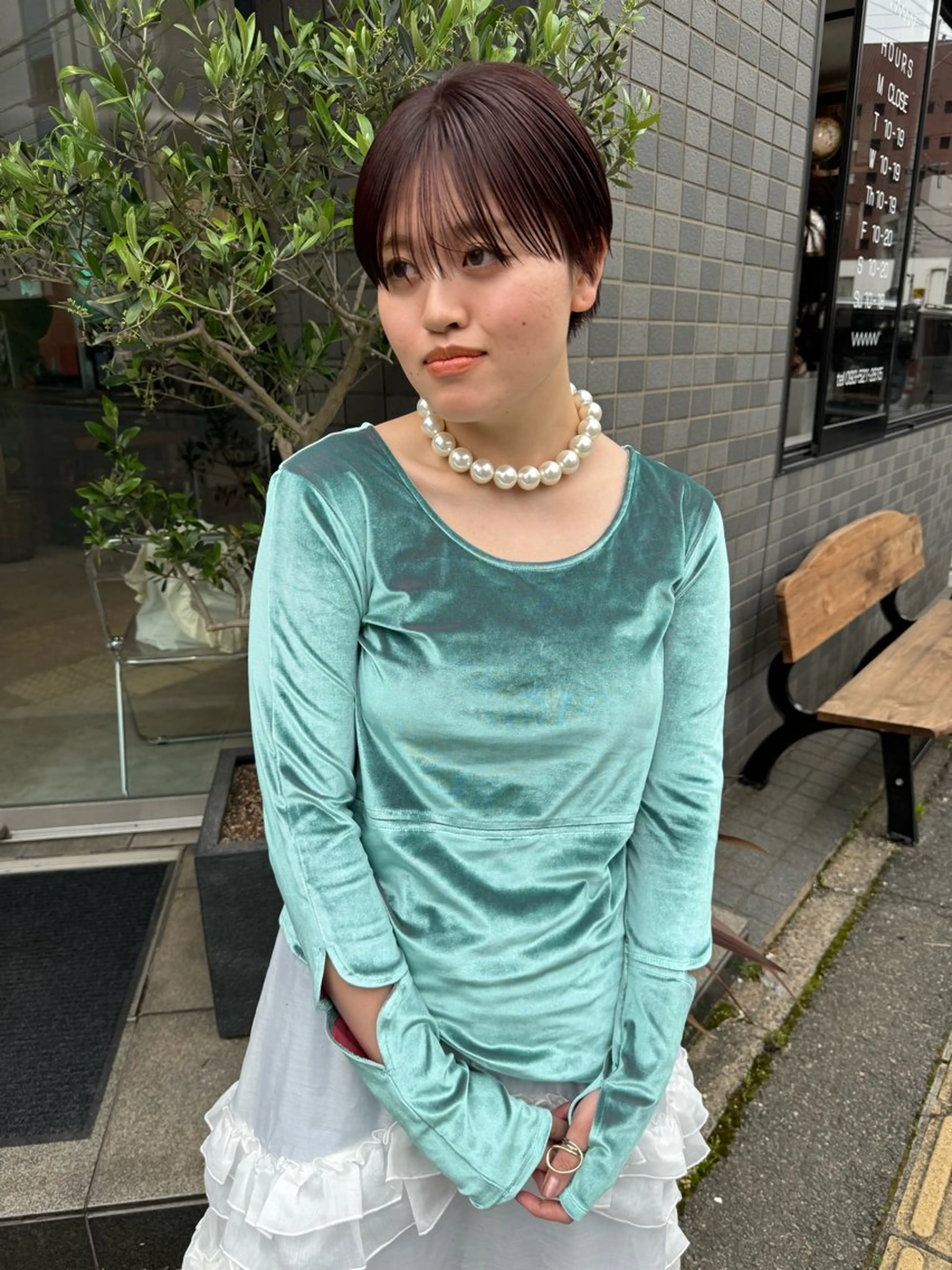 ショート カット (h)wim ウィムのヘアスタイル