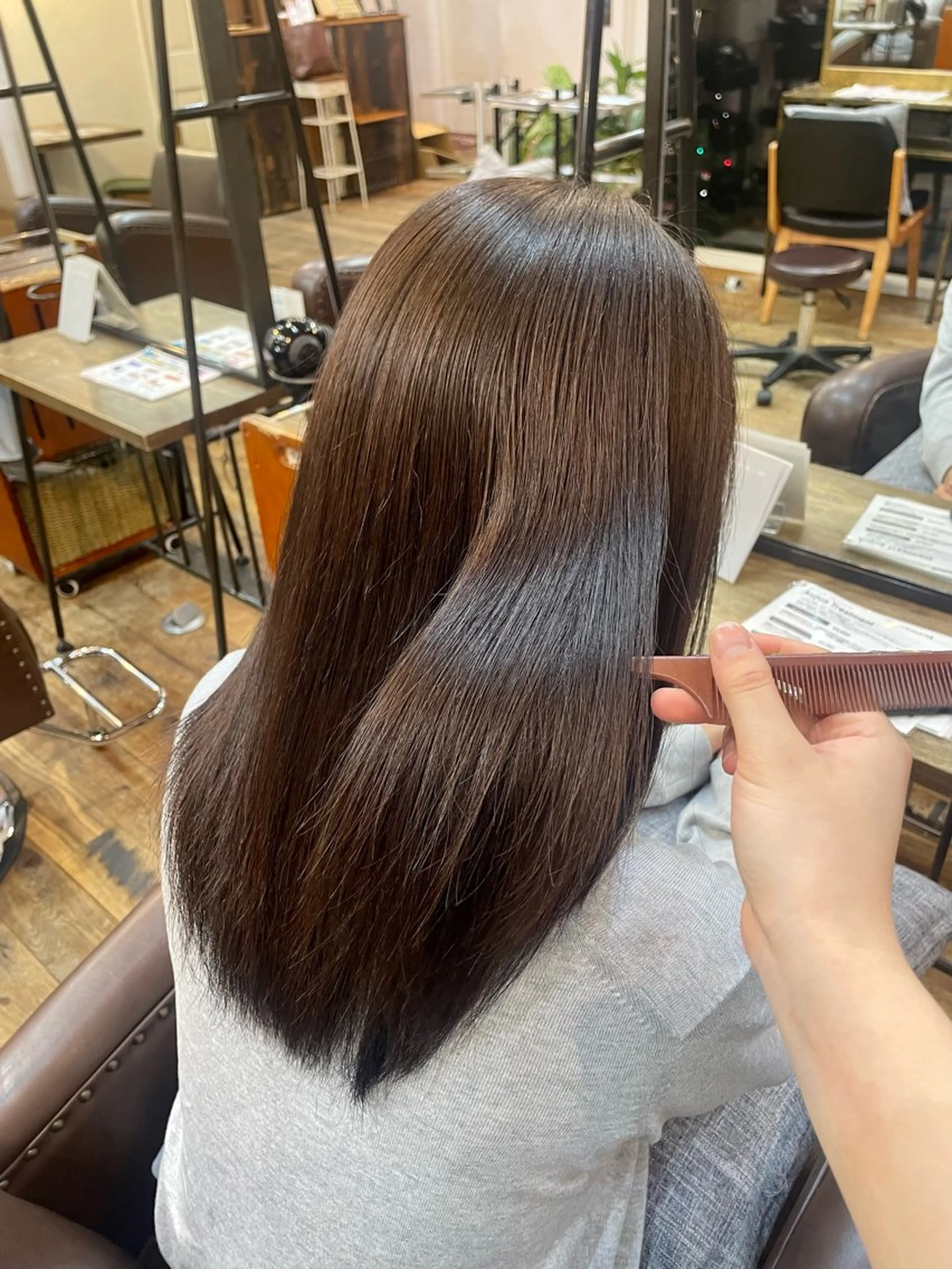 ロング kahona/カラー /パーマ/銀座のヘアスタイル