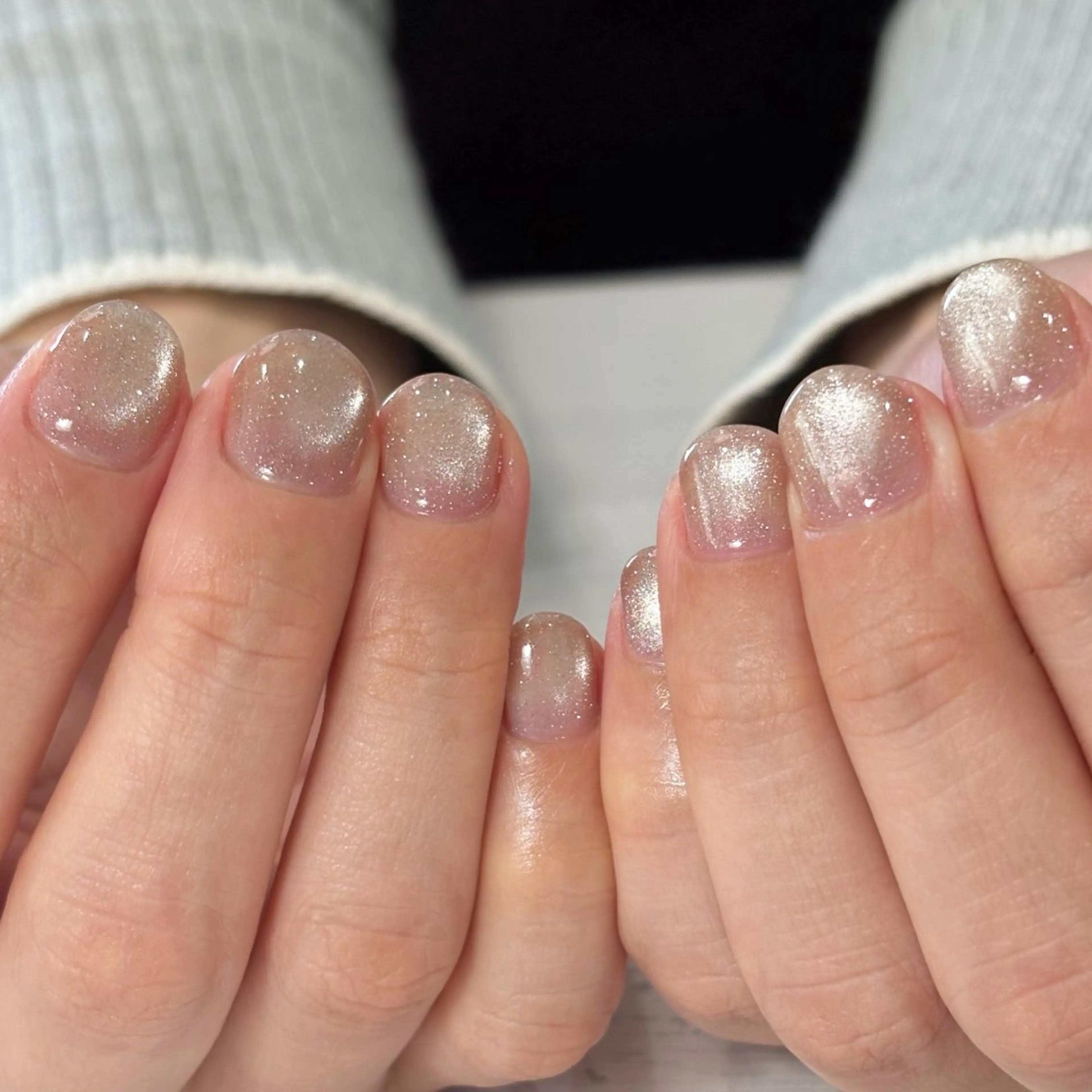 ネイル マグネットネイル ショートネイル ハンドネイル ko.ko.nail miyukiのネイルデザイン