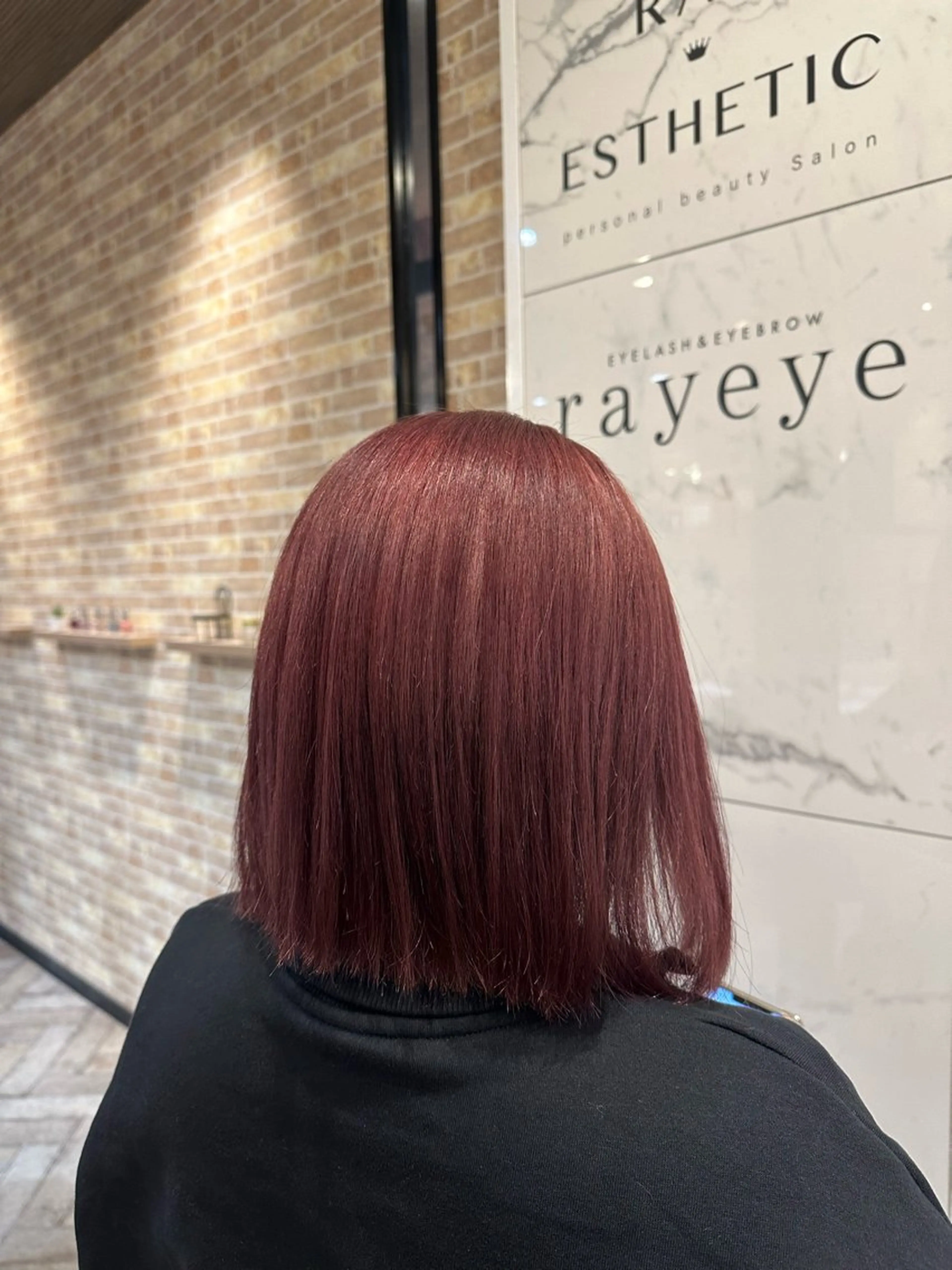 ミディアム ヘアカラー arl 豊田店のヘアスタイル