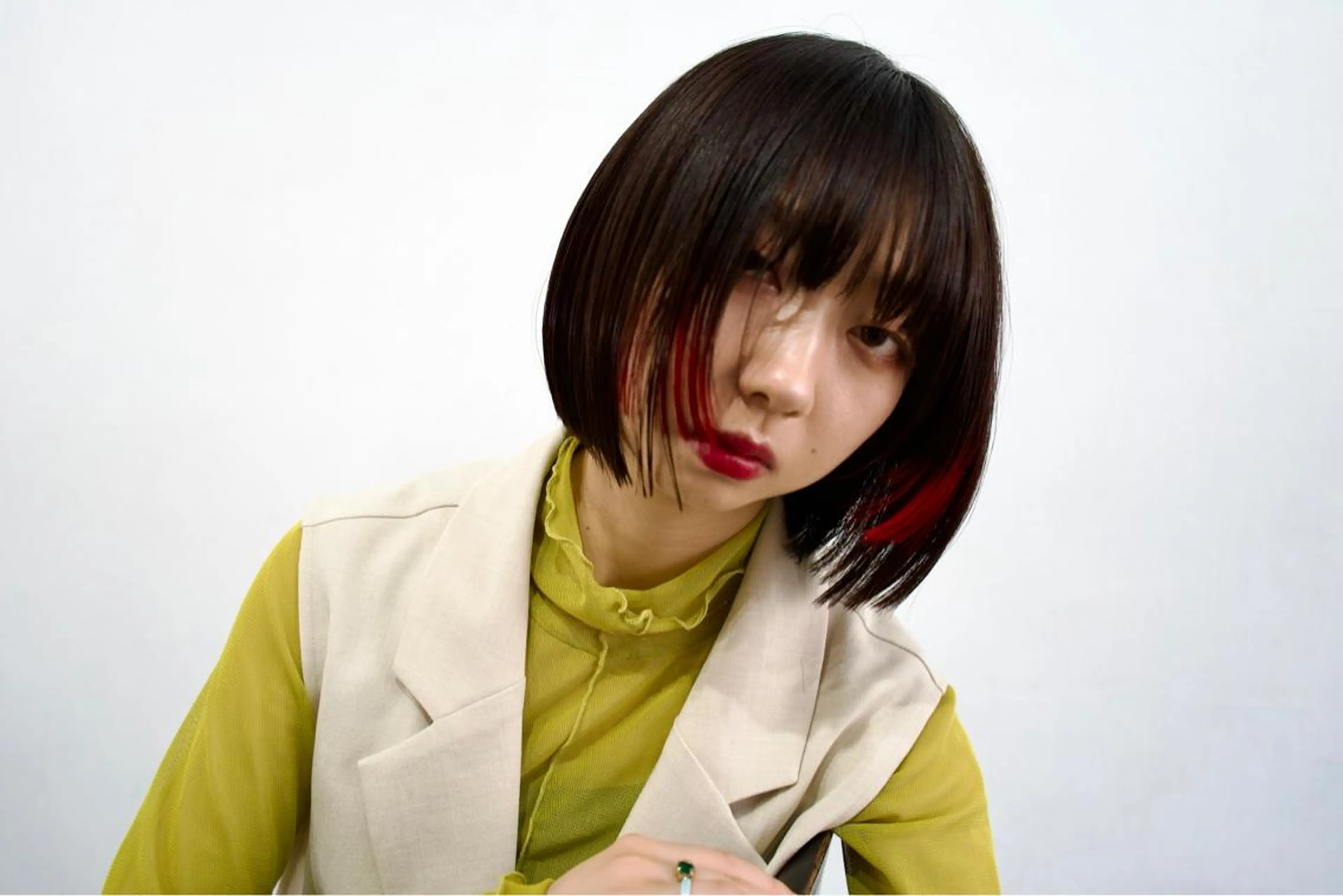 ショート カラー カット ヘアカラー 小笠原 悠斗のヘアスタイル