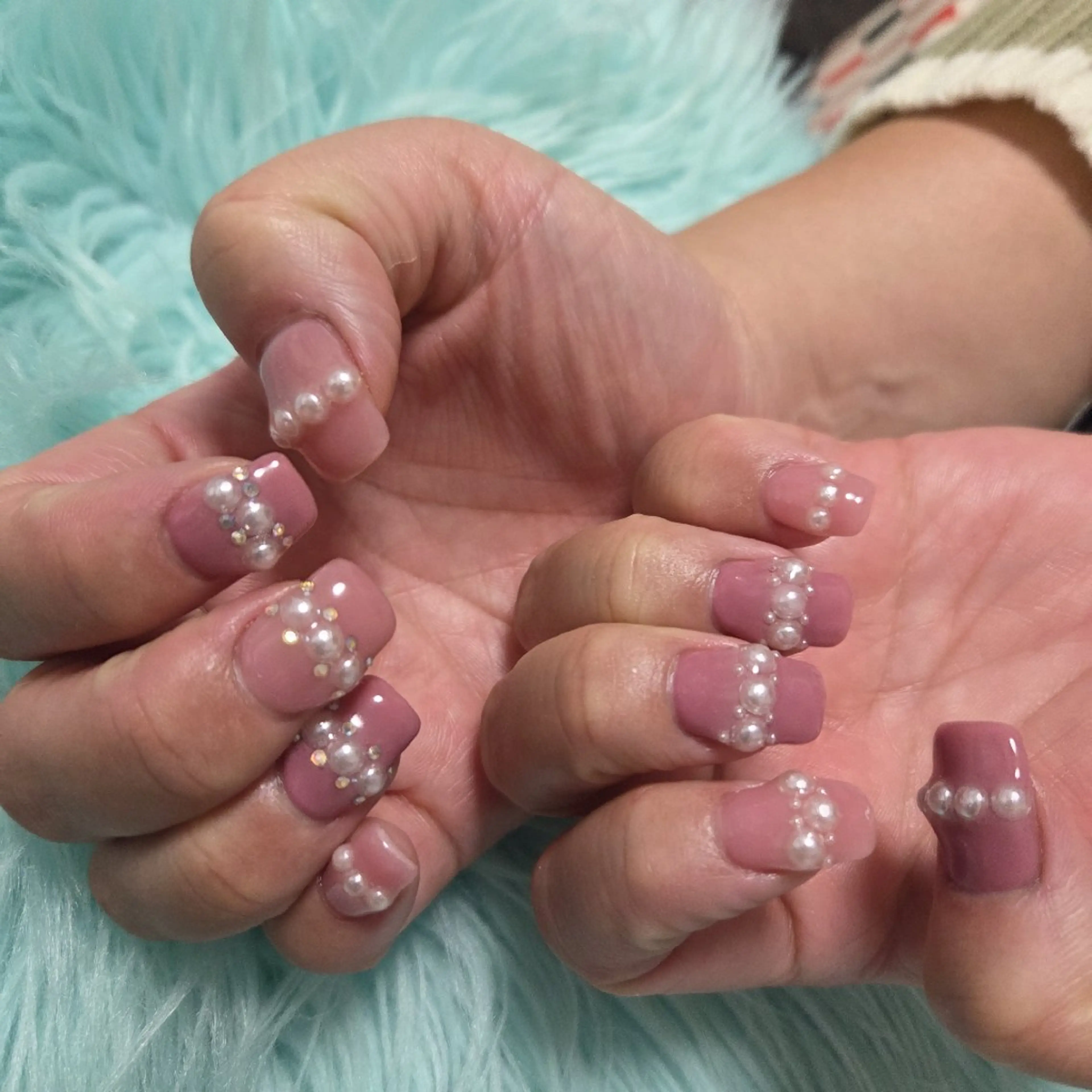 ネイル ピンク ハンドネイル Thetis nailsのネイルデザイン