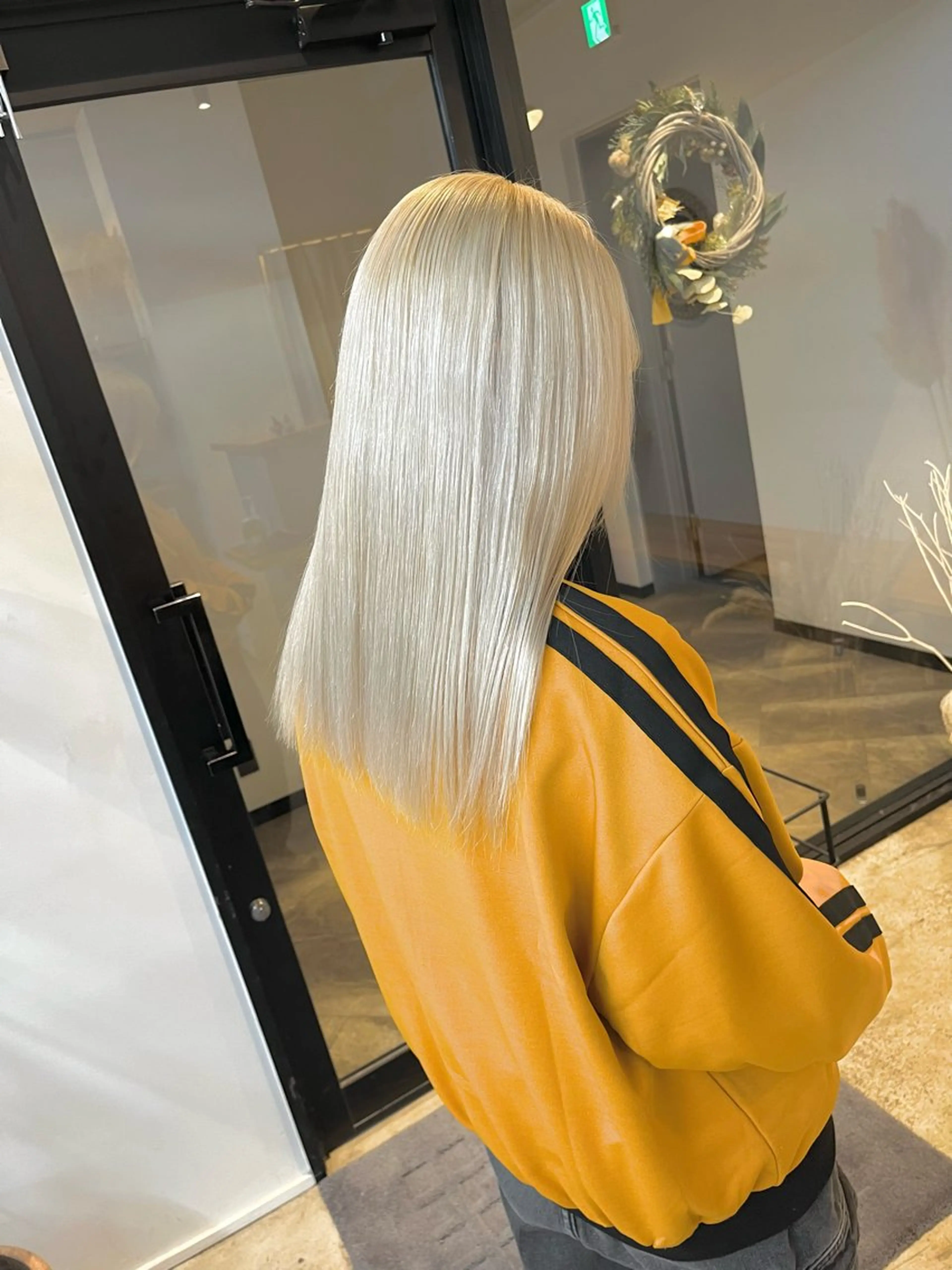 ケアブリーチ2回&カラーの写真