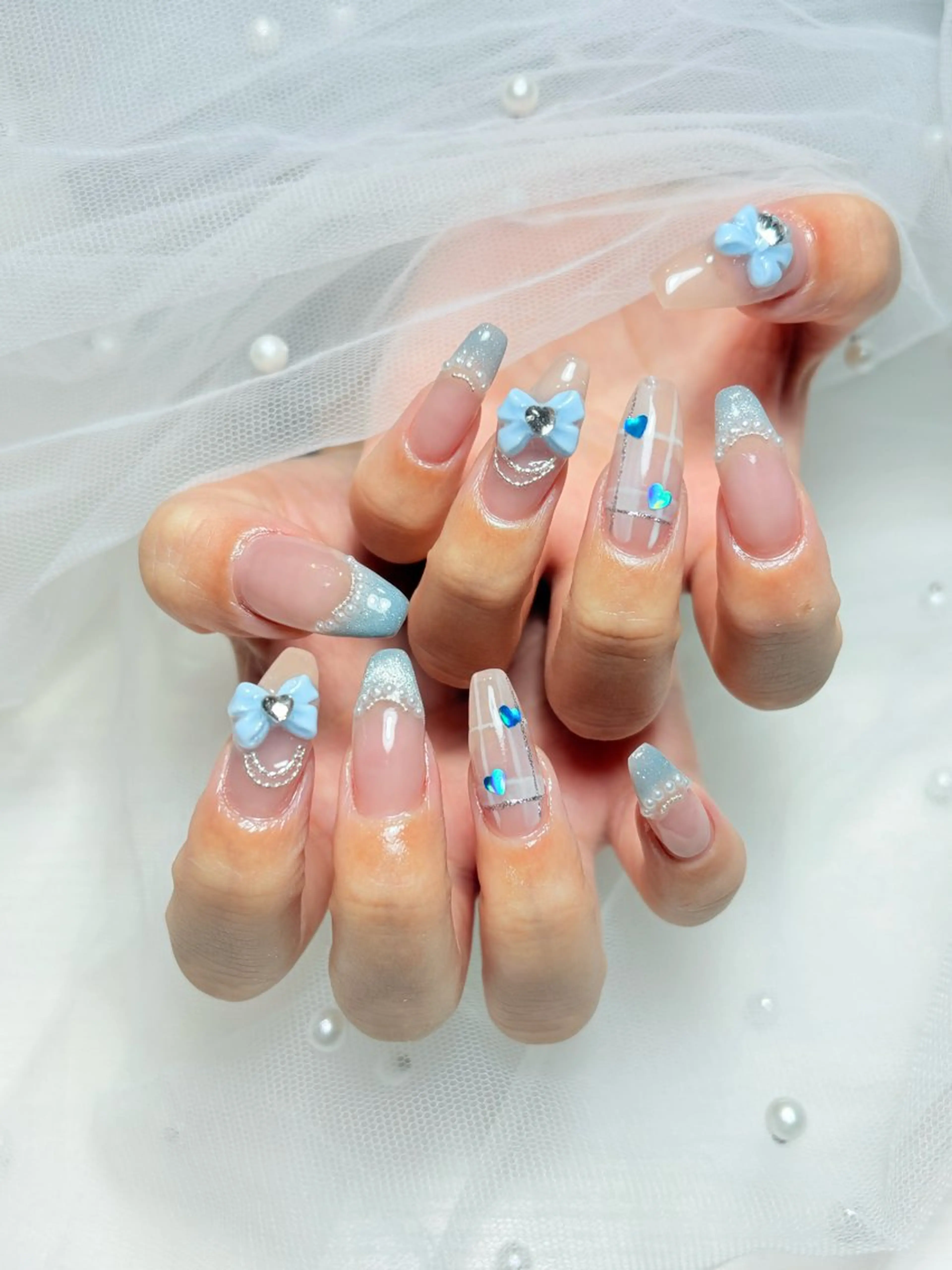 【オフあり】💎アートし放題(パーツつけ放題)の写真