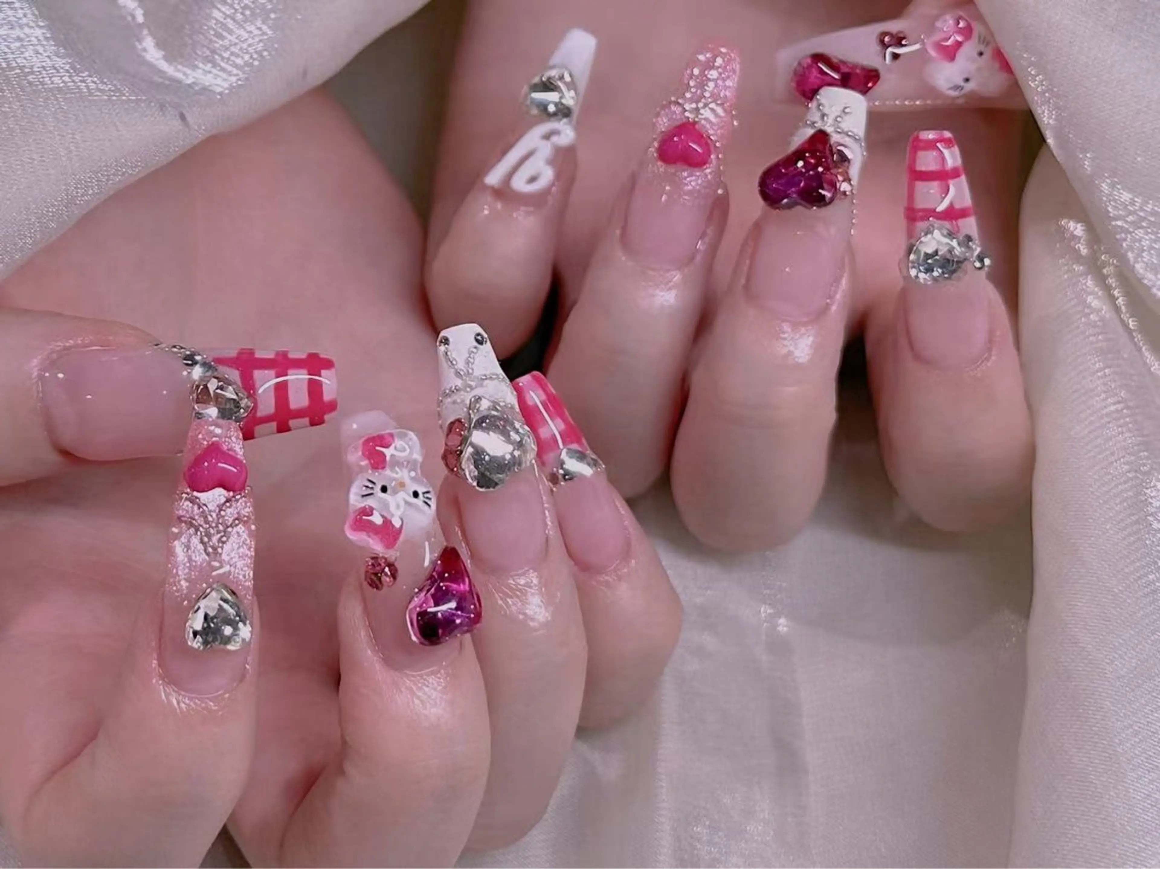 ネイル 長さだし専門店 M2　rikaのネイルデザイン