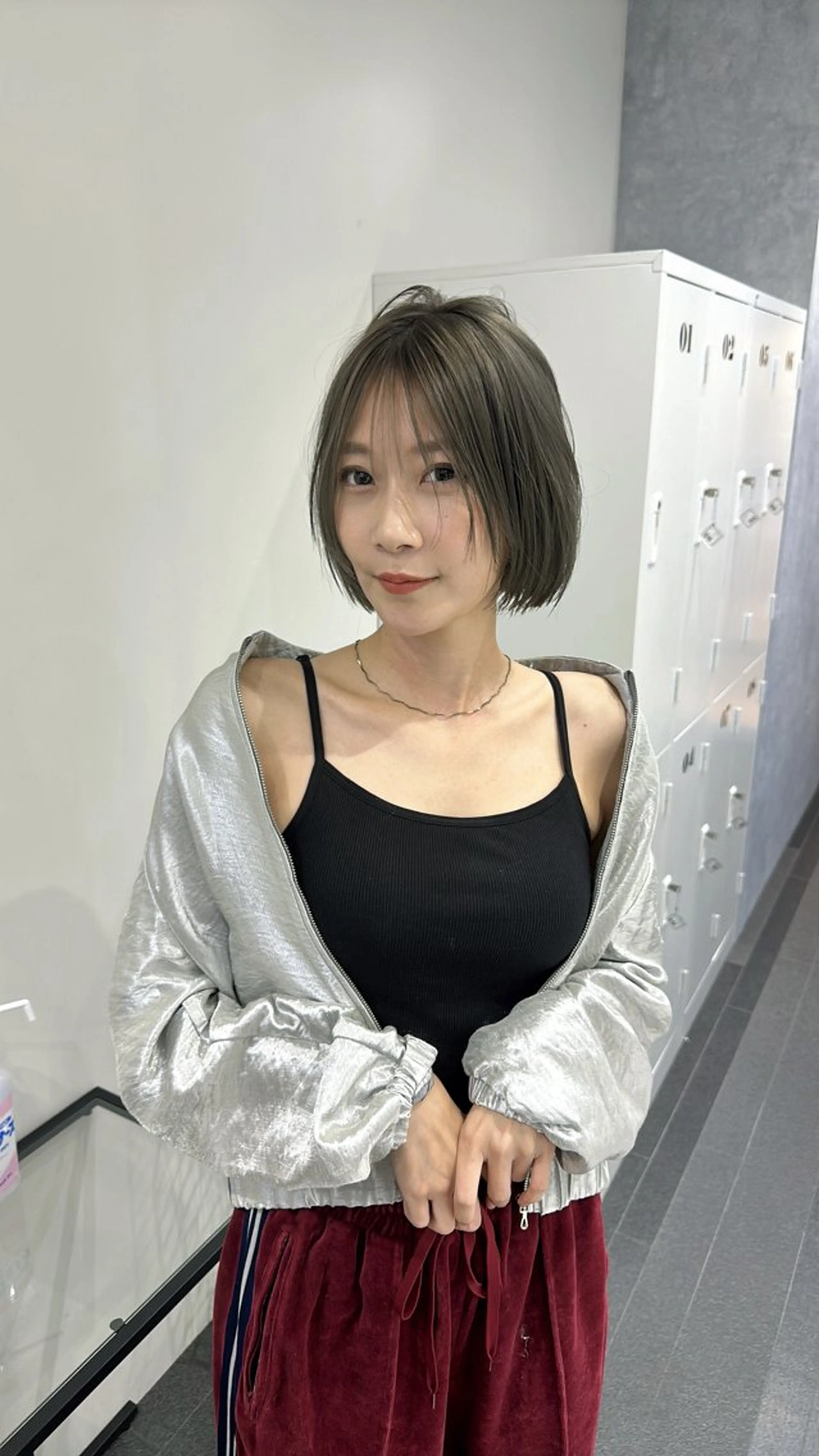 ショート ボブ 中村 さきのヘアスタイル