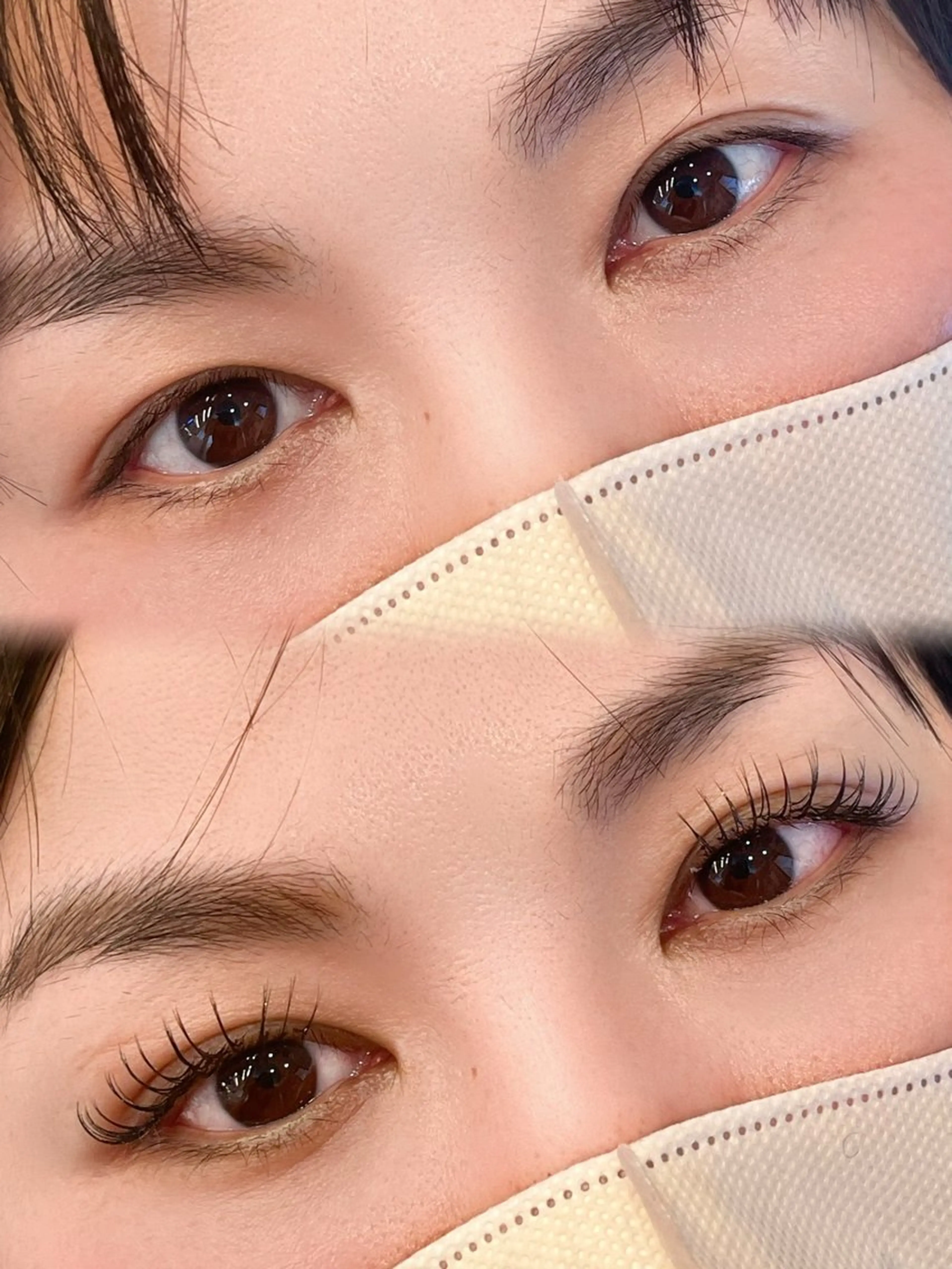 マツエク・マツパ Be_beauty studio KAのマツエク・マツパデザイン