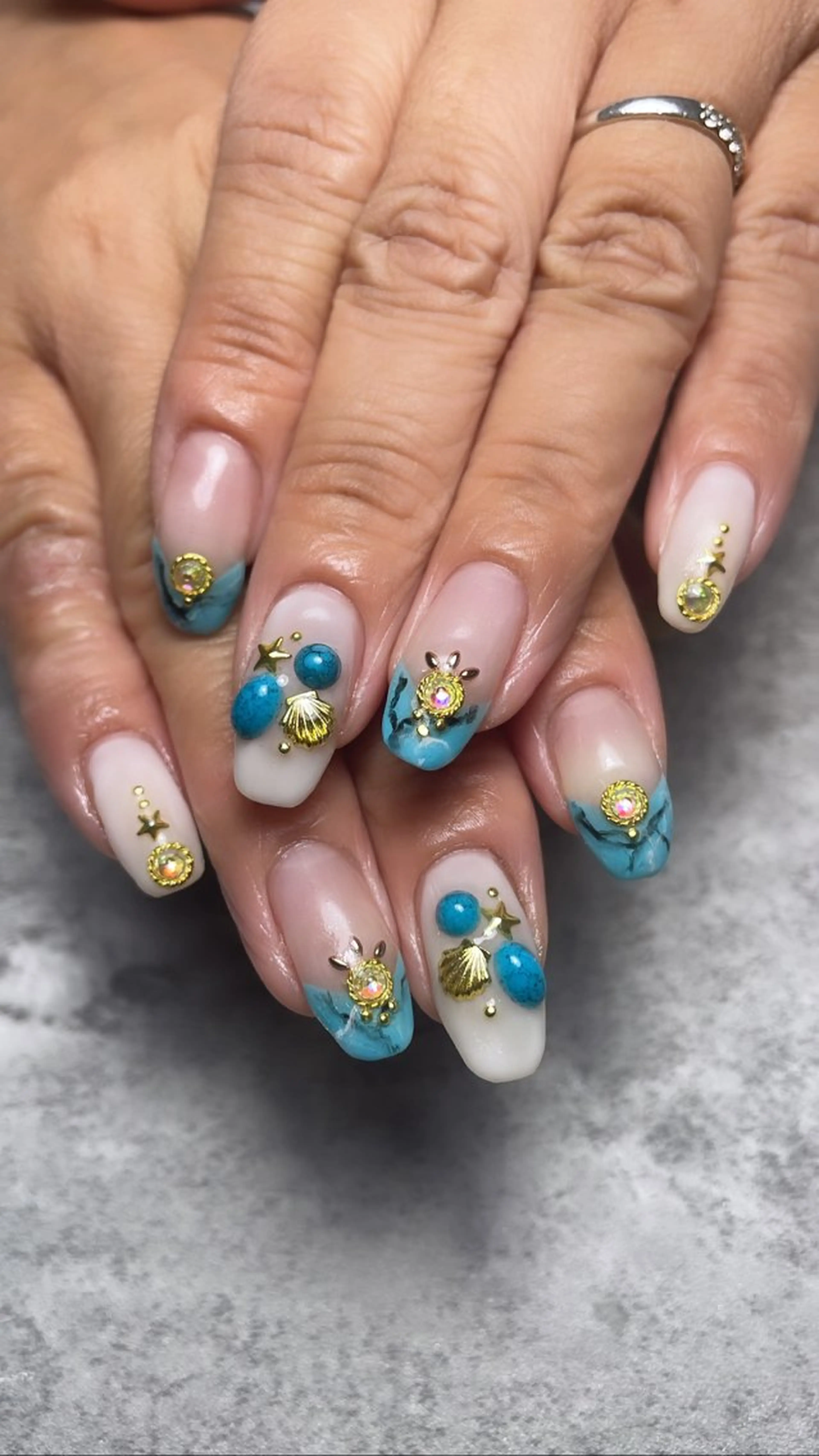 ネイル ハンドネイル shark_nail Aのネイルデザイン