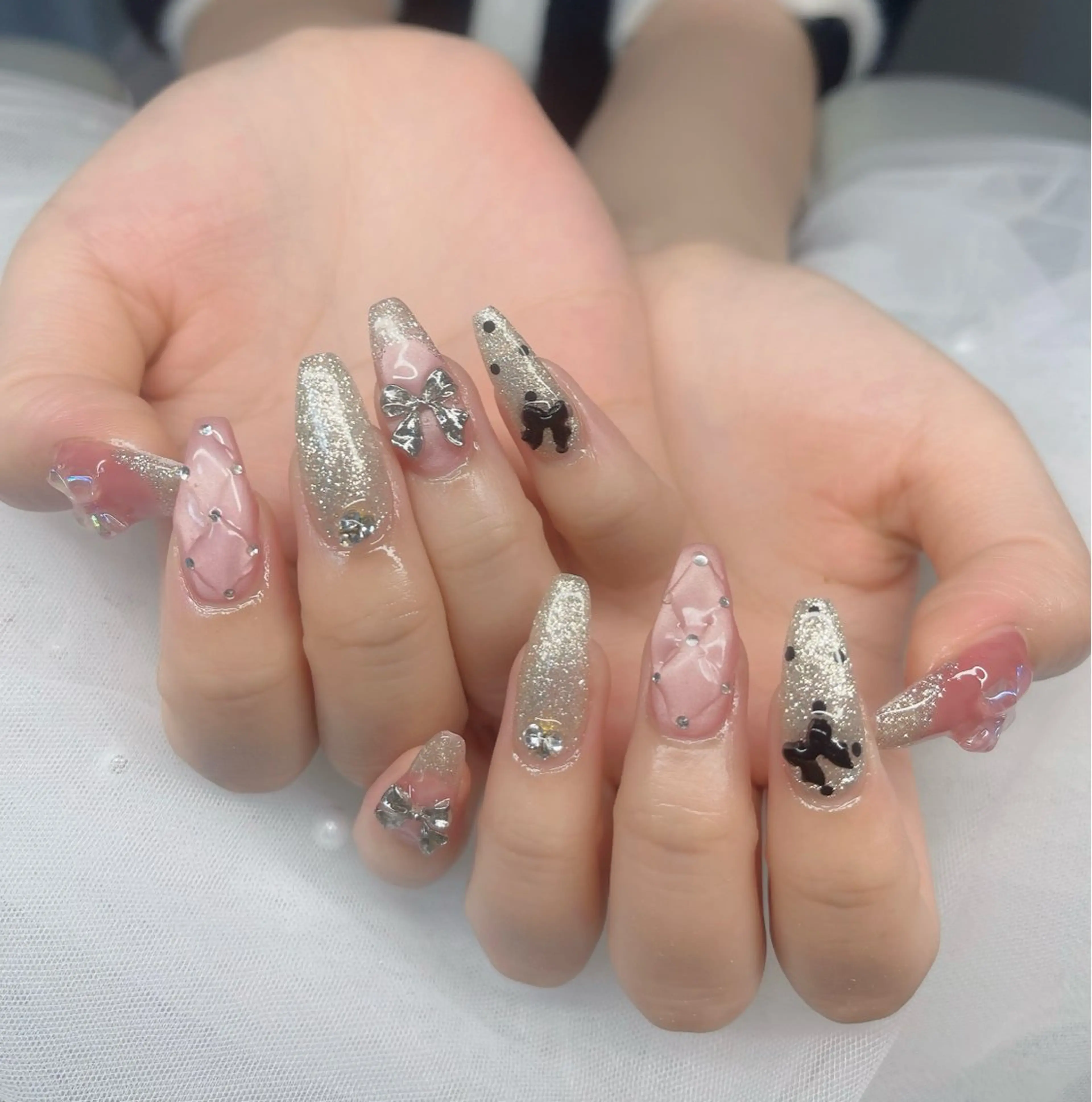 ネイル ハイネイル 自宅サロンのネイルデザイン