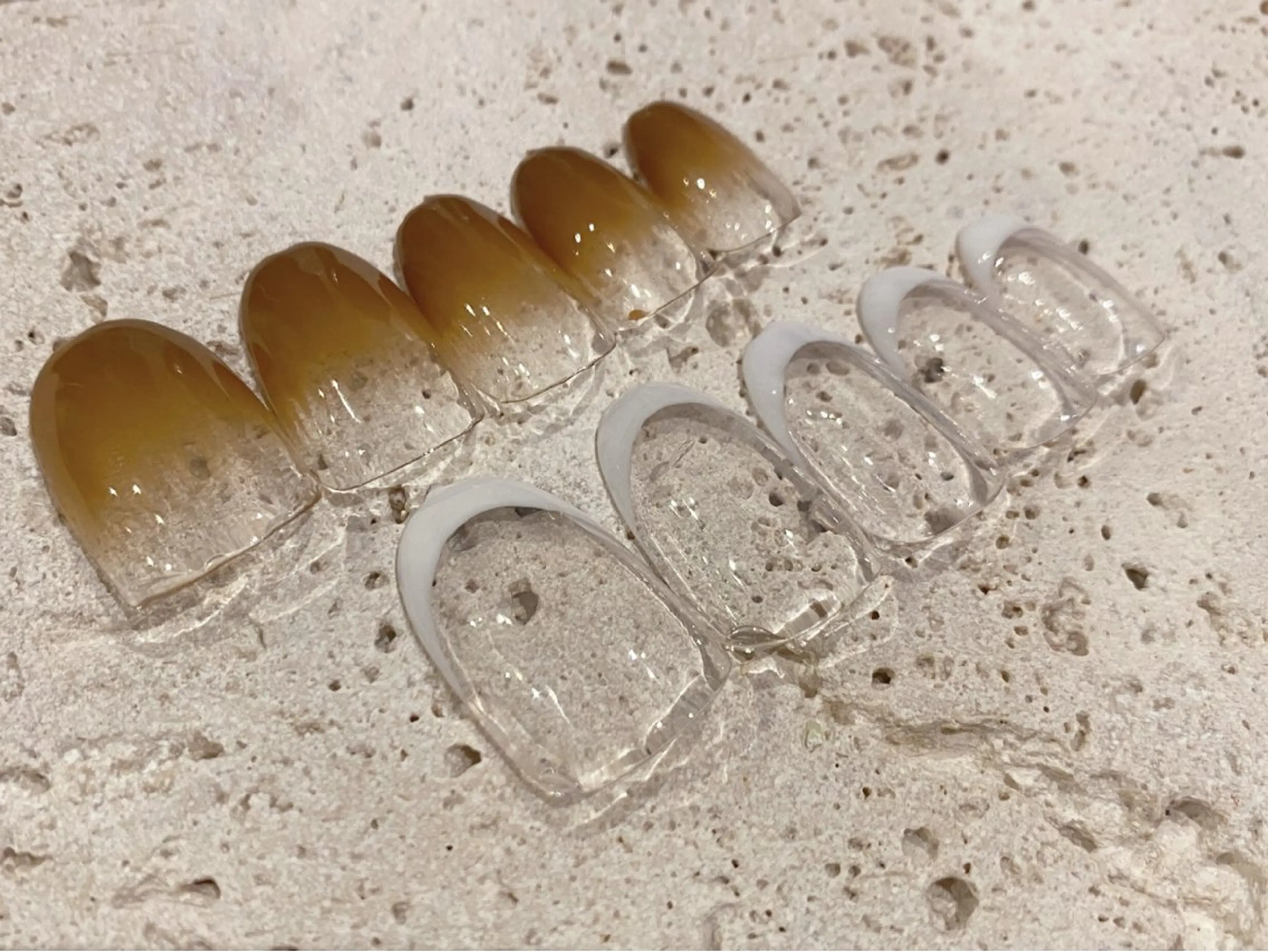 ネイル クリアネイル nailsalon Única　ウニカのネイルデザイン