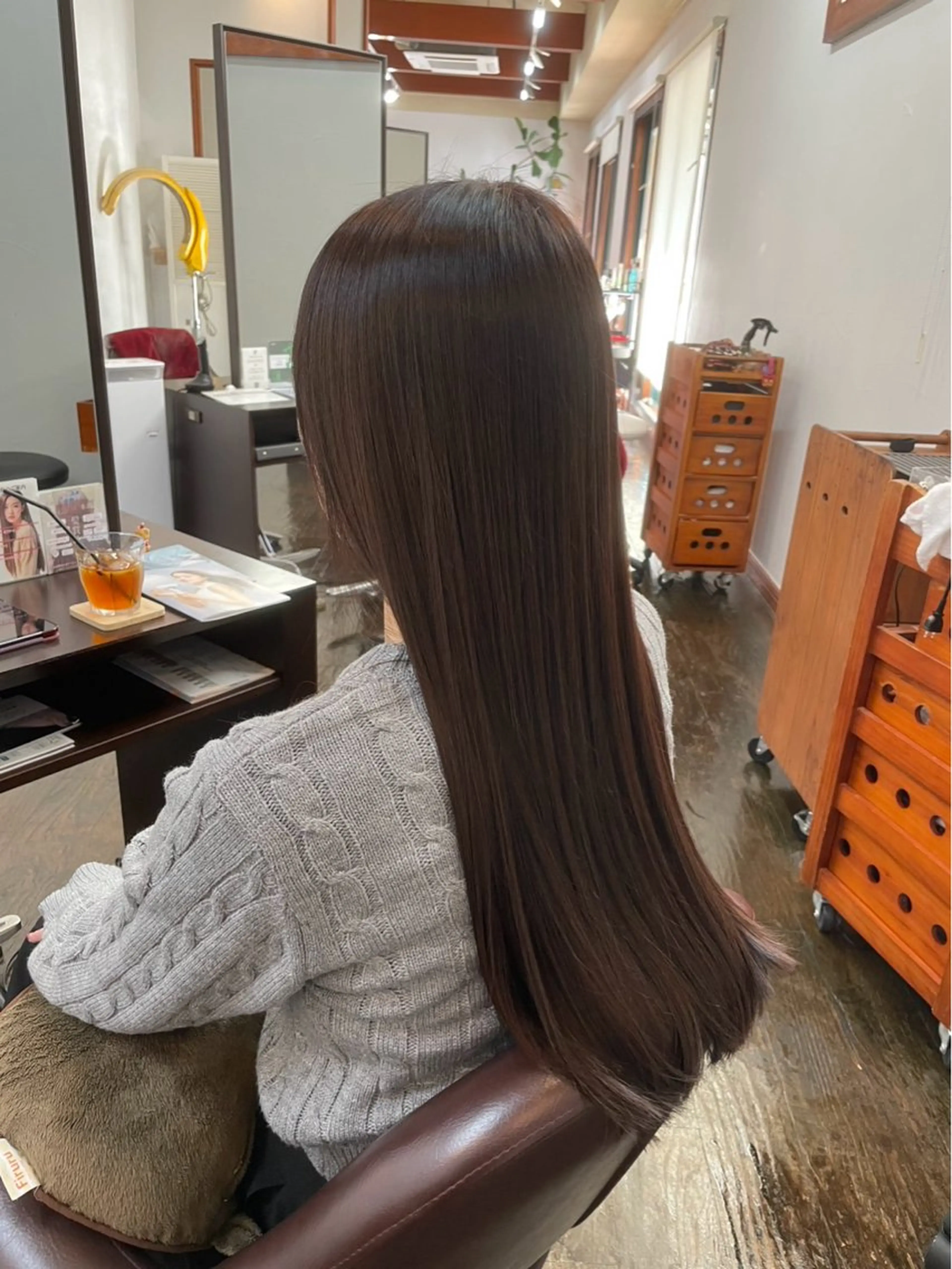 ロング カラー 髪質改善 La Ruelle yoko🐈髪質改善のヘアスタイル