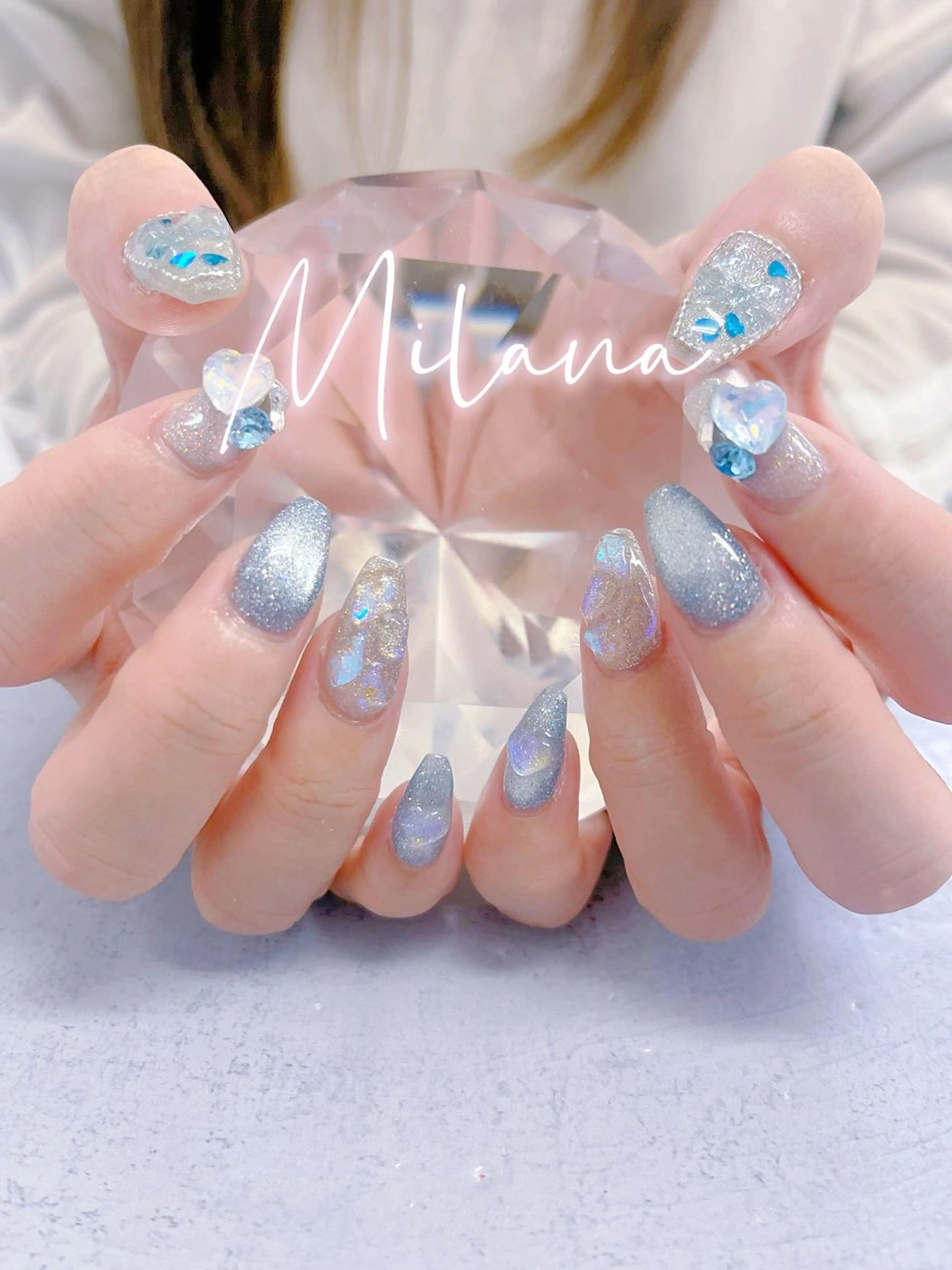 ネイル ハンドネイル Milana 西里のネイルデザイン