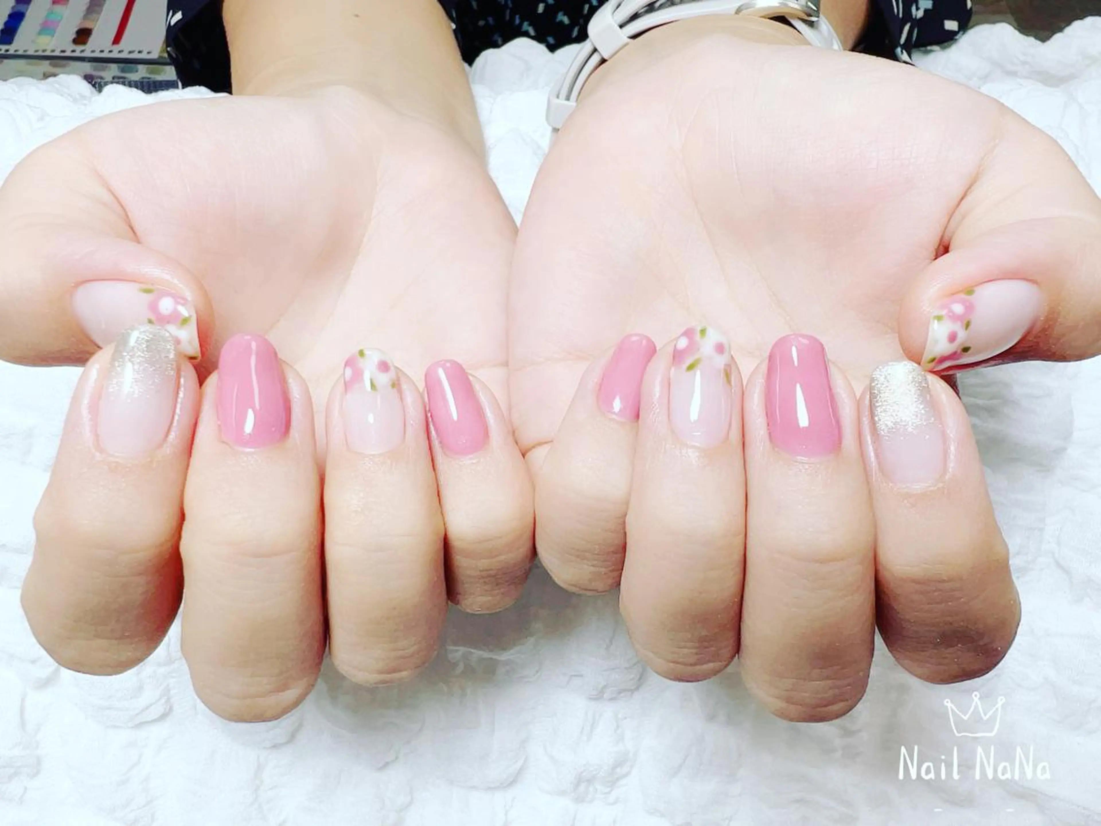 ミディアム ネイル シンプルネイル Nail NaNaのネイルデザイン