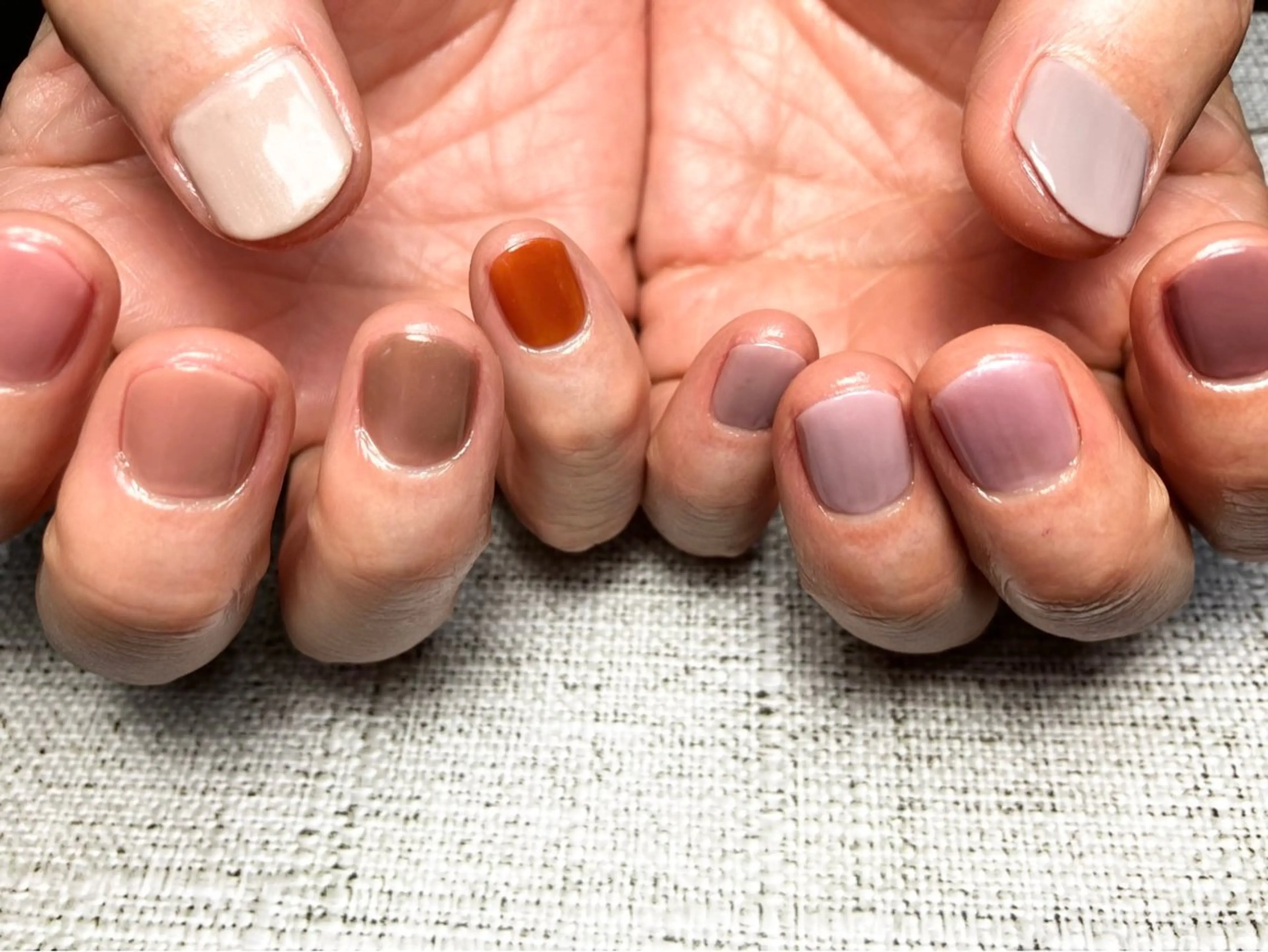 ネイル ワンカラーネイル 北野 優理のネイルデザイン