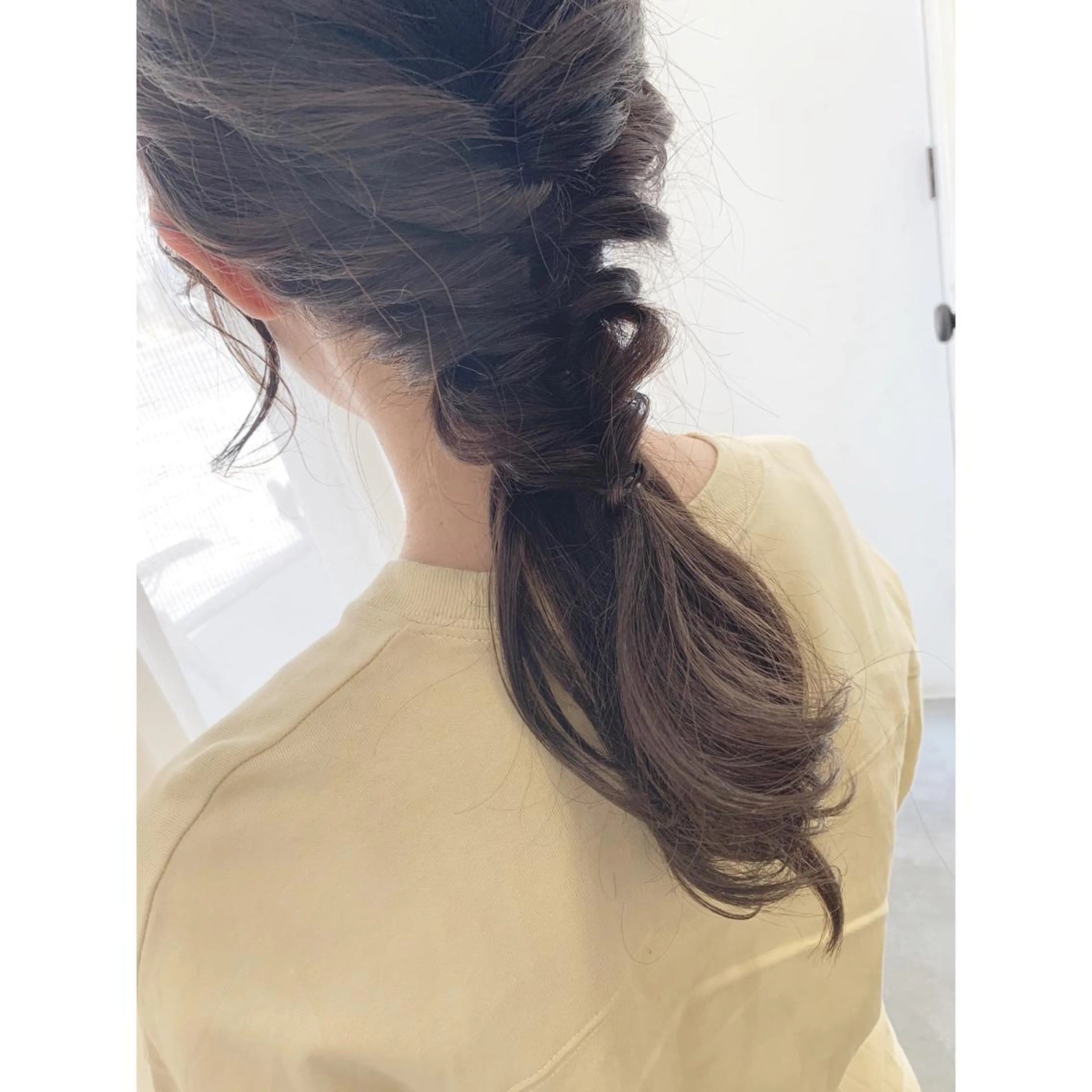 ロング カラー fio マナミのヘアスタイル