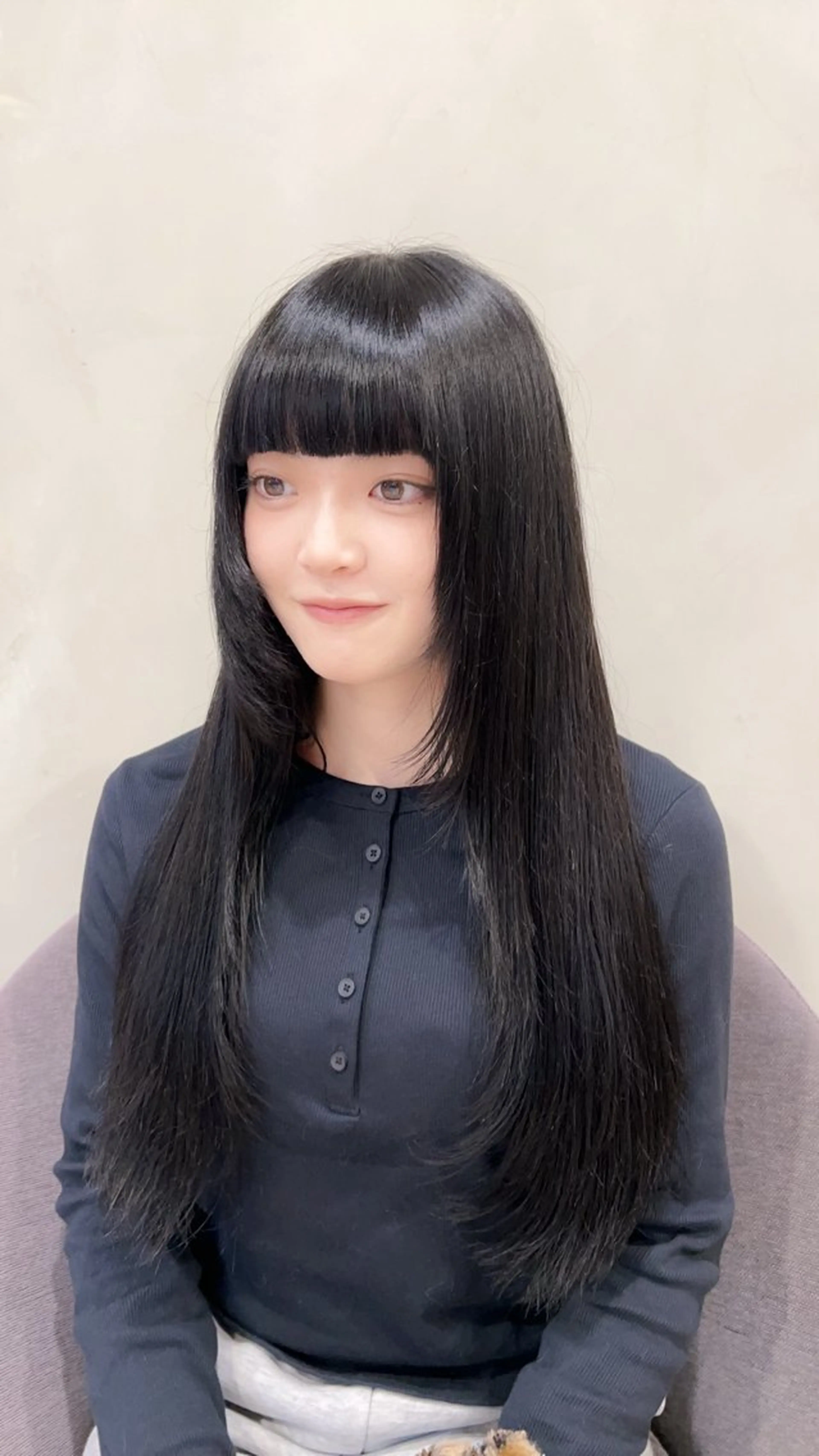 セミロング カラー カノエ宇部厚南店 ／もも加のヘアスタイル