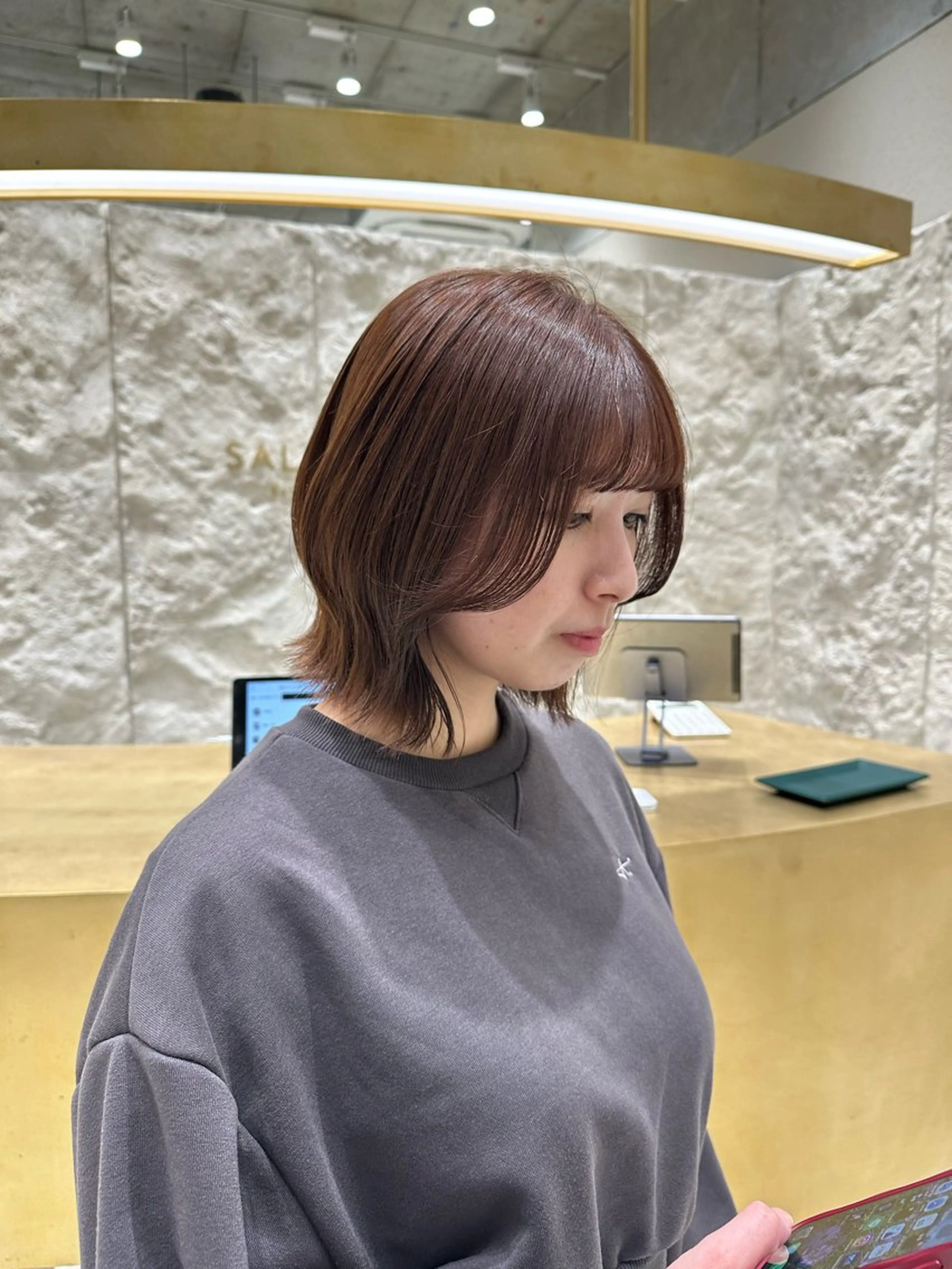 ショート カラー カット ヘアカラー 銀座/ヘアセット/ 島村美帆のヘアスタイル