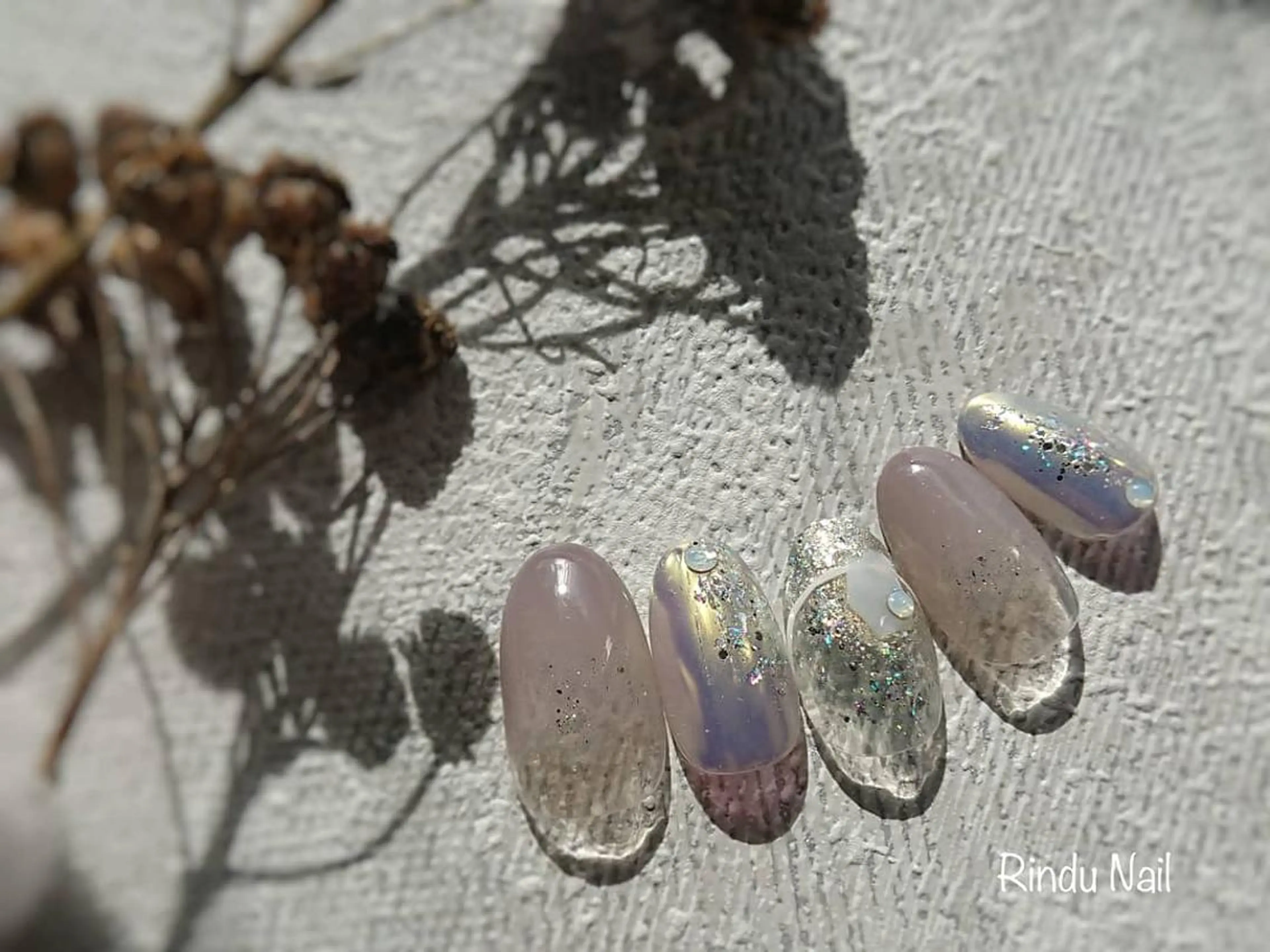 ネイル ニュアンスネイル Rindu Nail 上小田井ジュニアのネイルデザイン