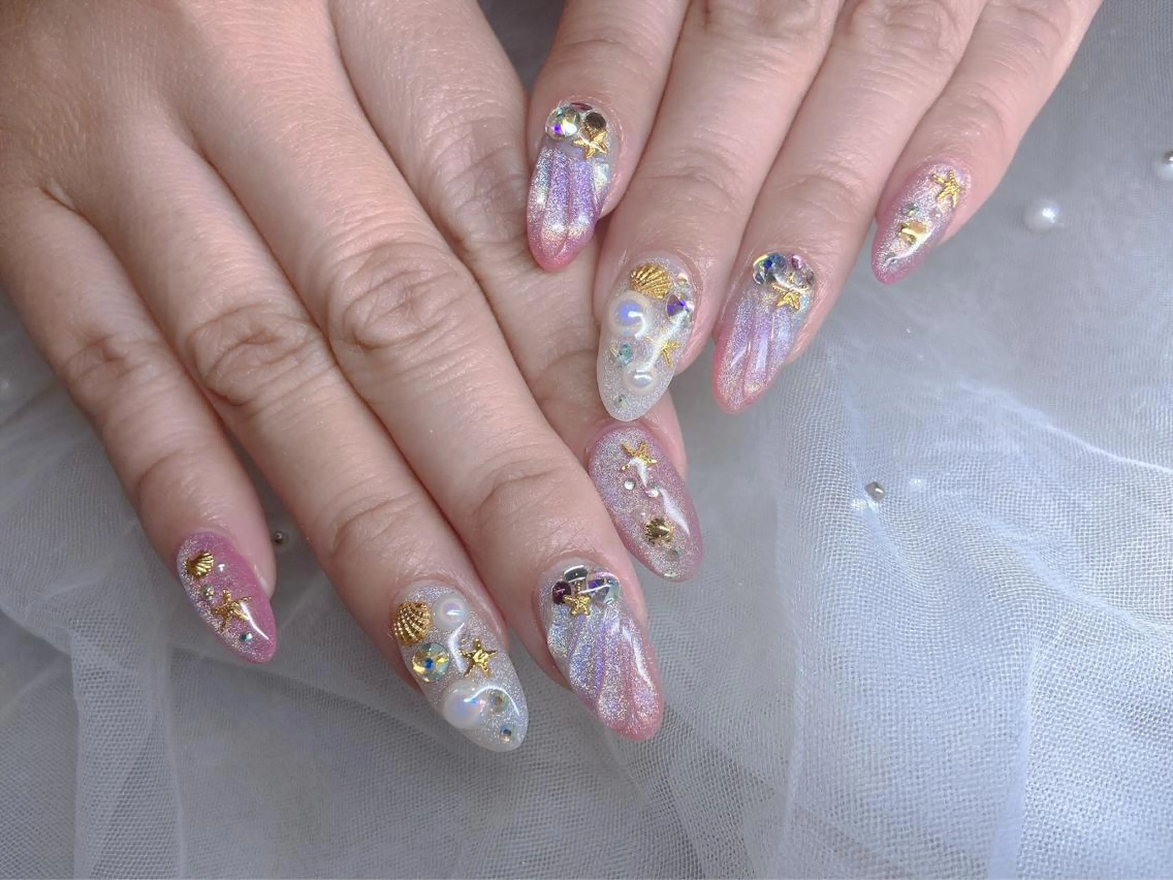 ネイル 長さだし専門店 M2　rikaのネイルデザイン