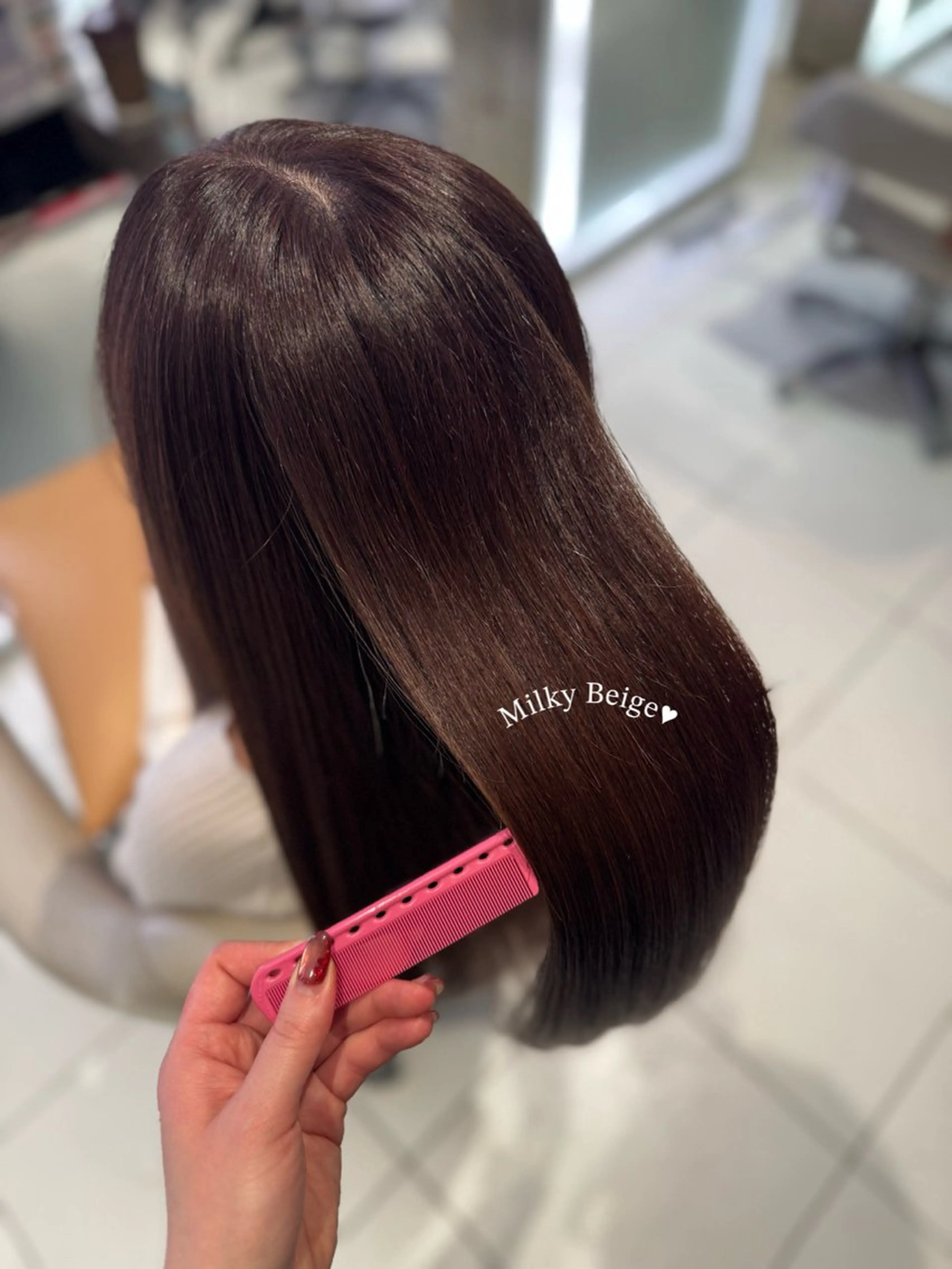 ロング カラー 🤍たむら みなみ 銀座🤍のヘアスタイル