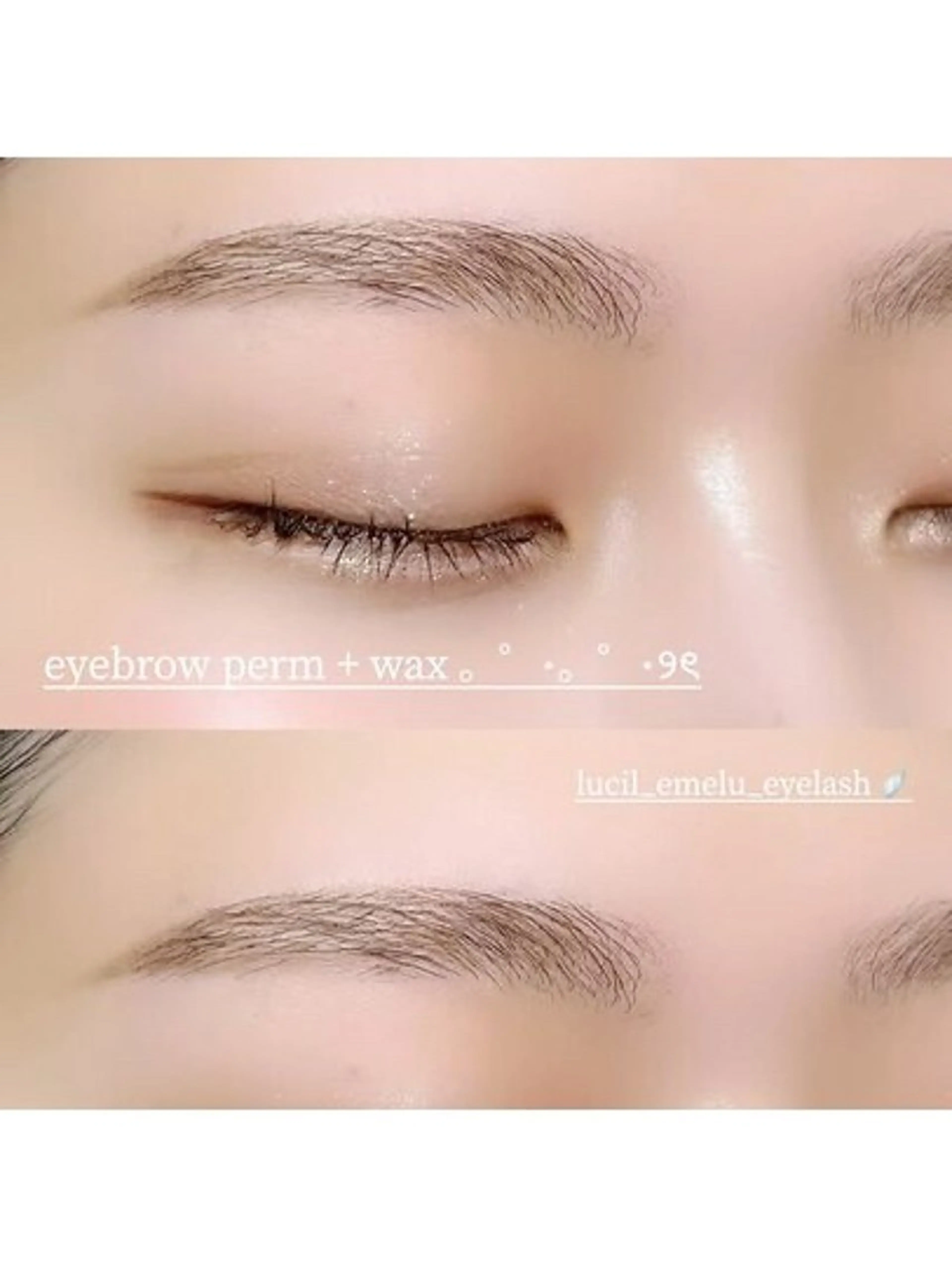 🐳🤍美眉スタイリング&眉ワックスの写真