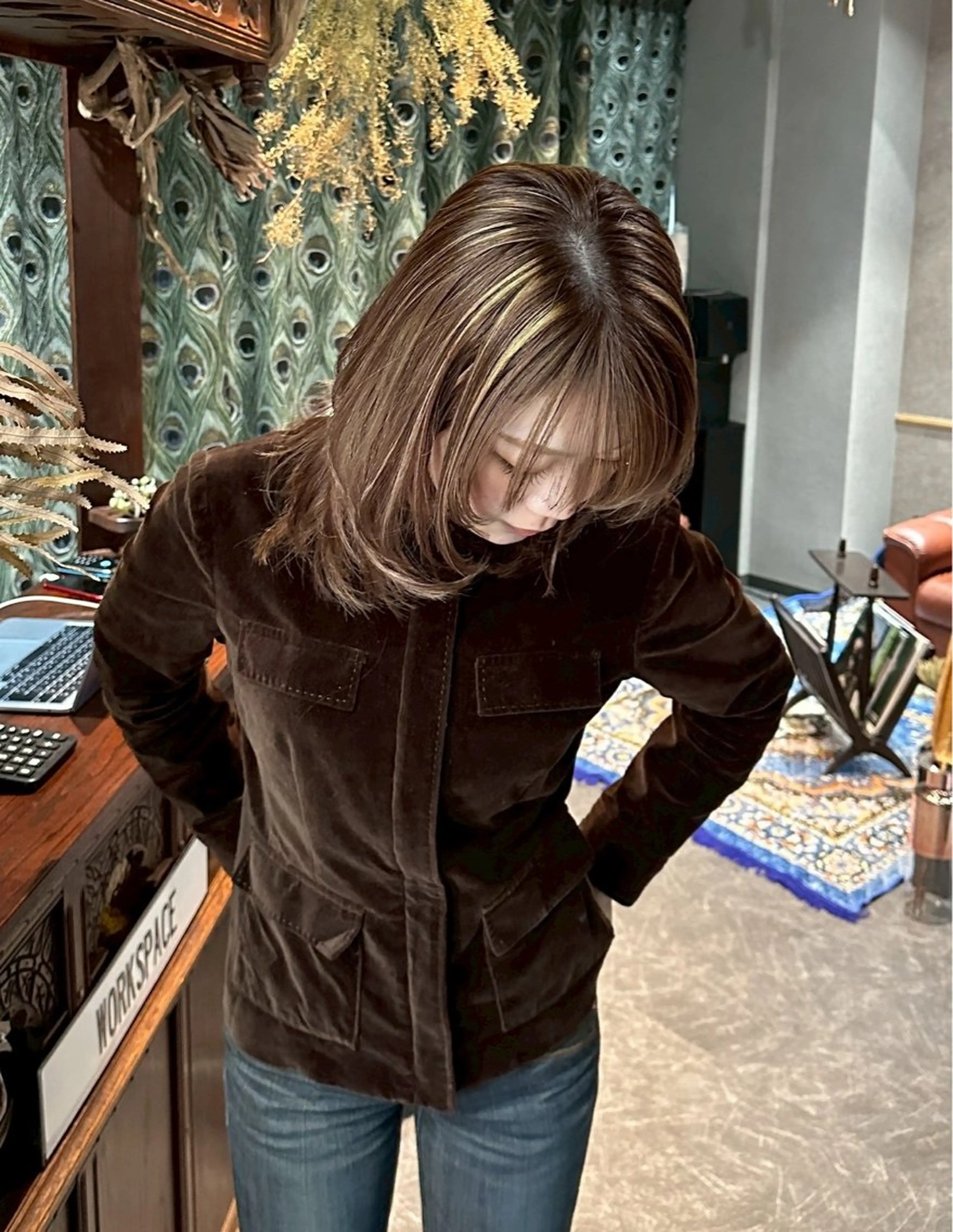 ミディアム カラー ヘアアレンジ ブリーチ 透明感カラー ダブルカラー トリートメント ヘアカラー ravens代表 🍀【ヒロム】🍀のヘアスタイル