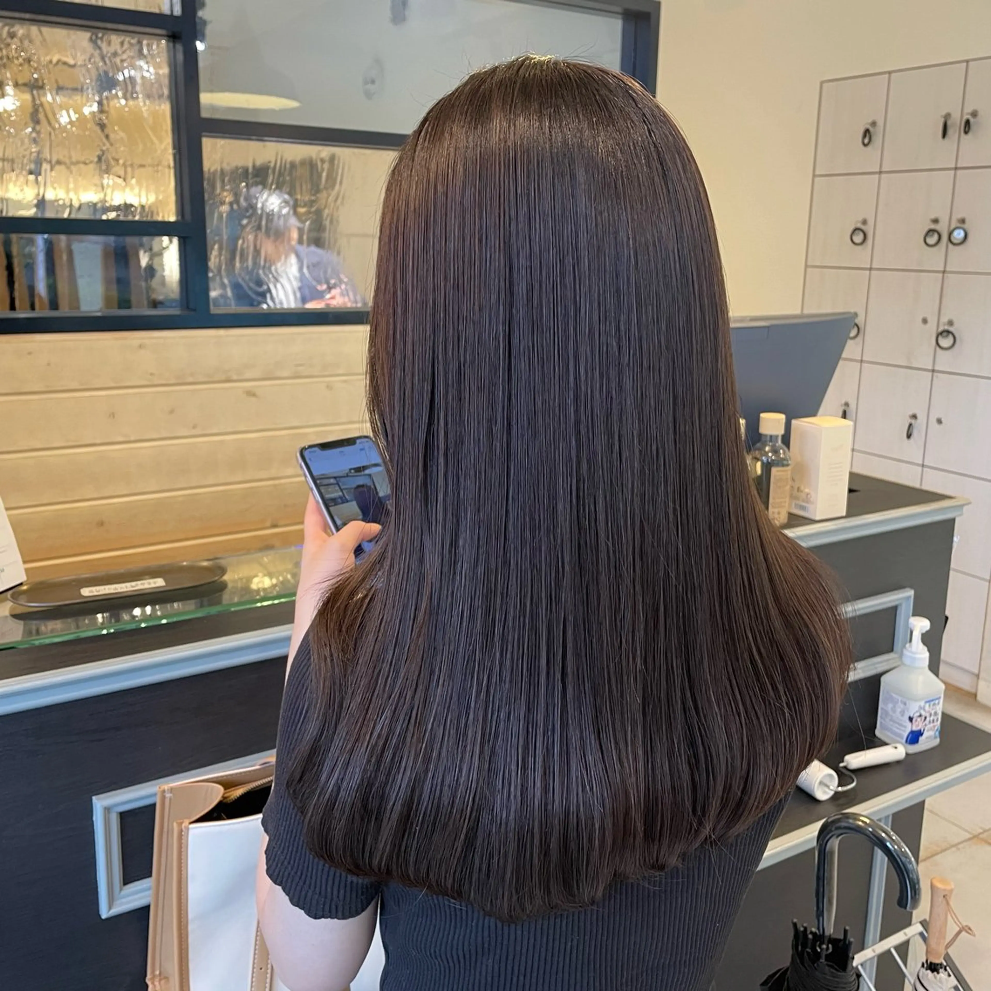 ロング カラー スナコザワ レナのヘアスタイル