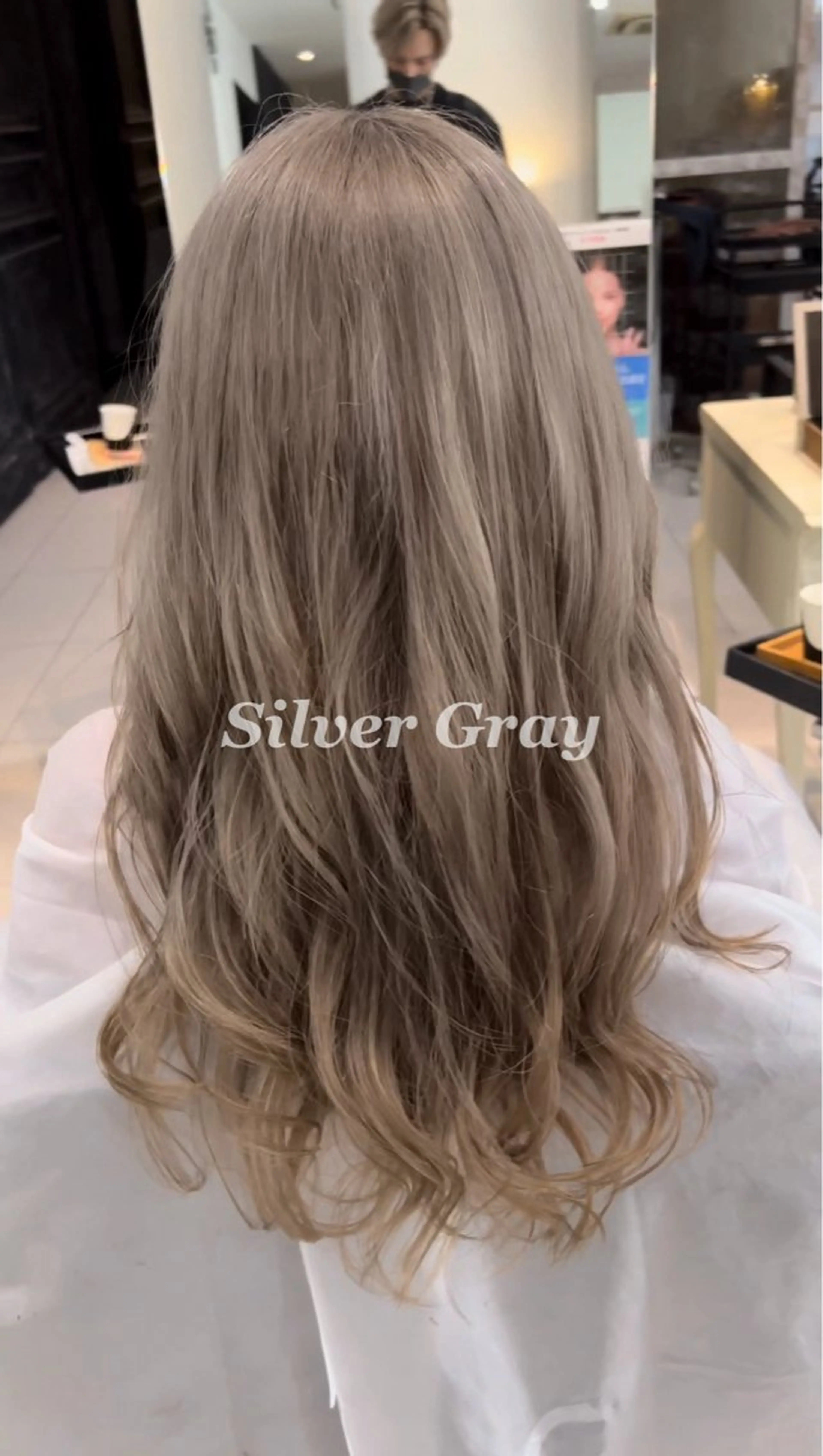 ロング カラー ヘアカラー 艶カラー/エクステ/ 藤原リックのヘアスタイル