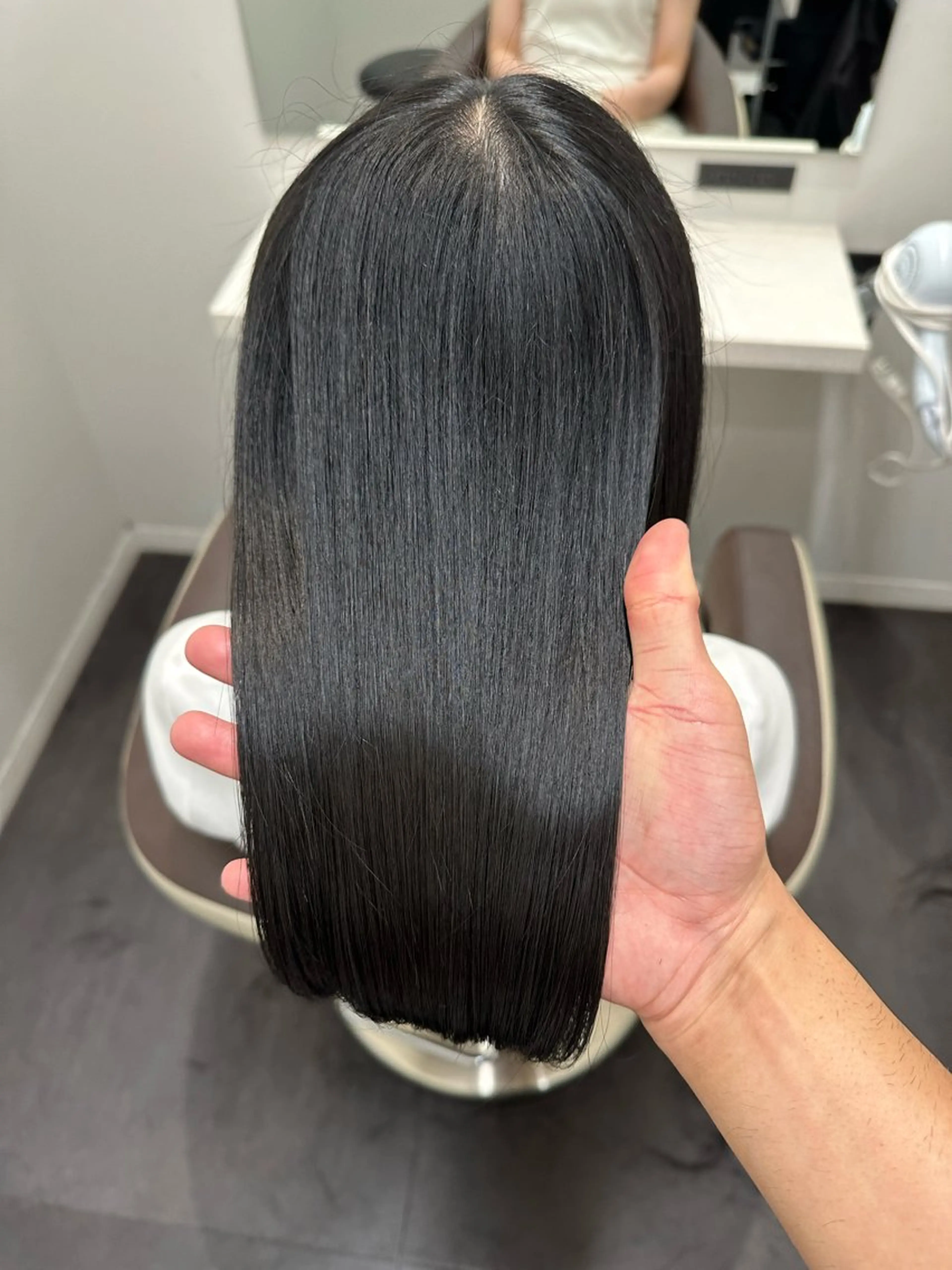 セミロング 髪質改善 トリートメント カット トリートメント 【美髪矯正 /髪質改善】RINのヘアスタイル
