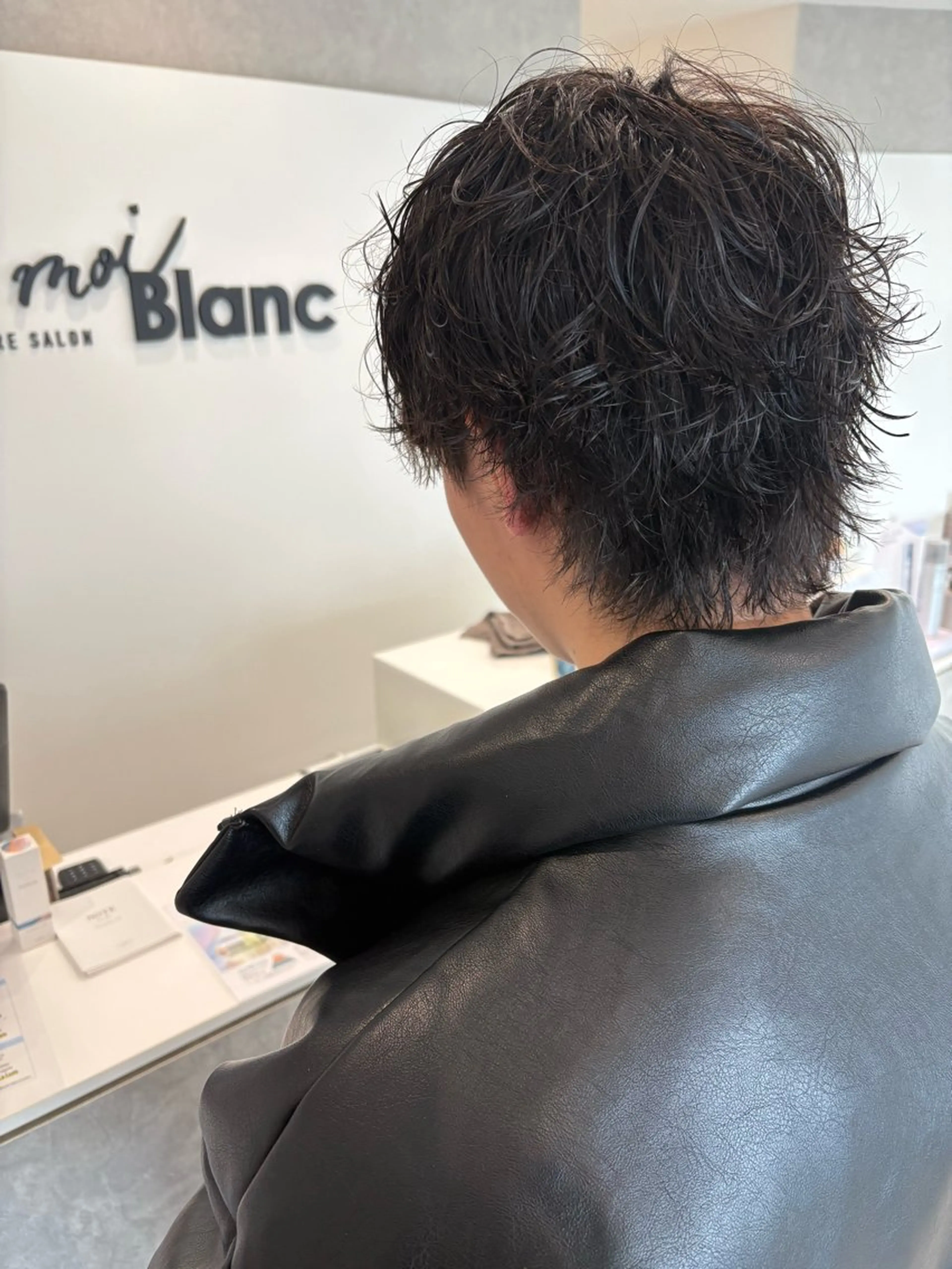 メンズ moiBlanc所属・パーマ/ショートボブ Aoyagiのヘアスタイル