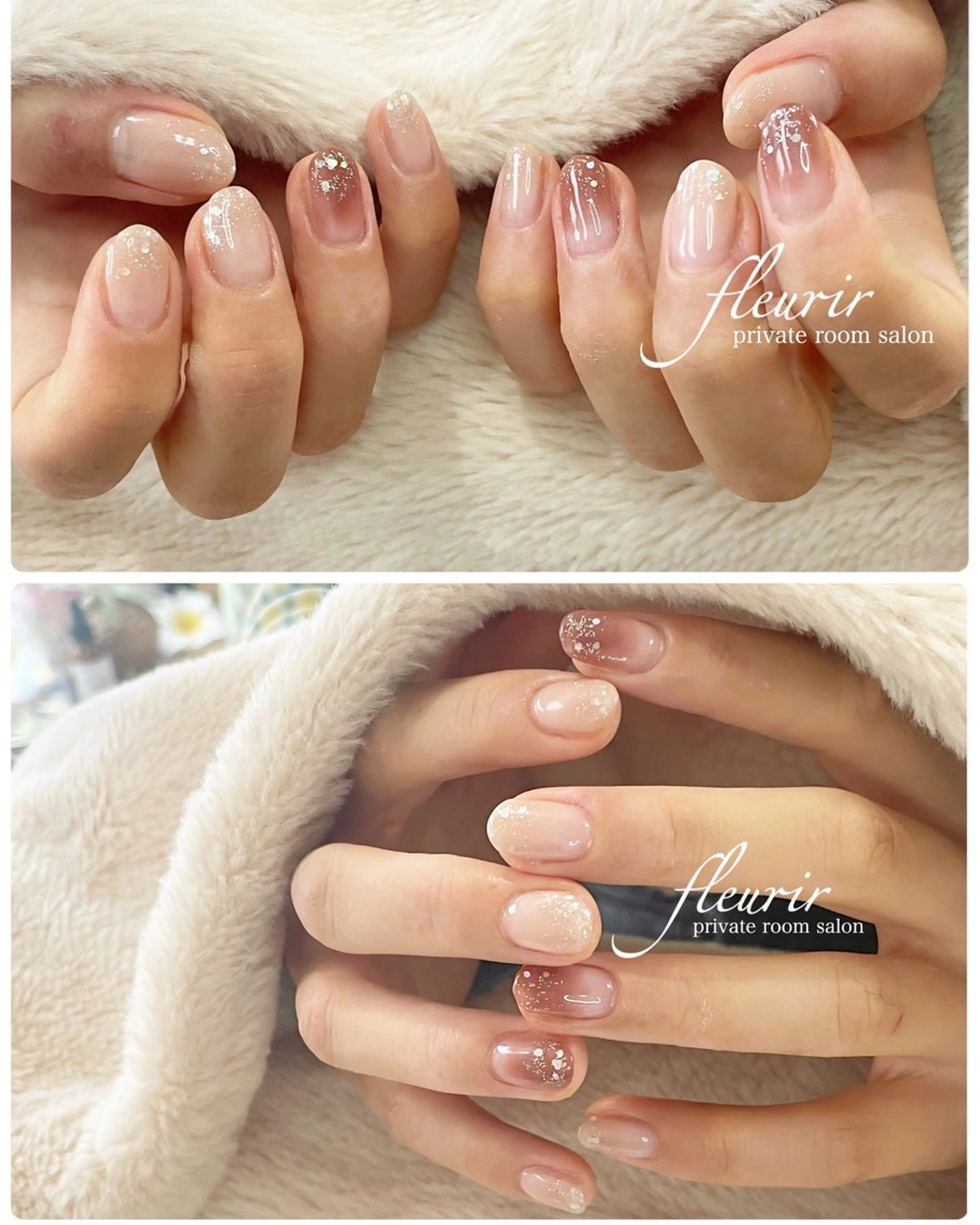 ネイル フルリール 【プライベートサロンのネイルデザイン