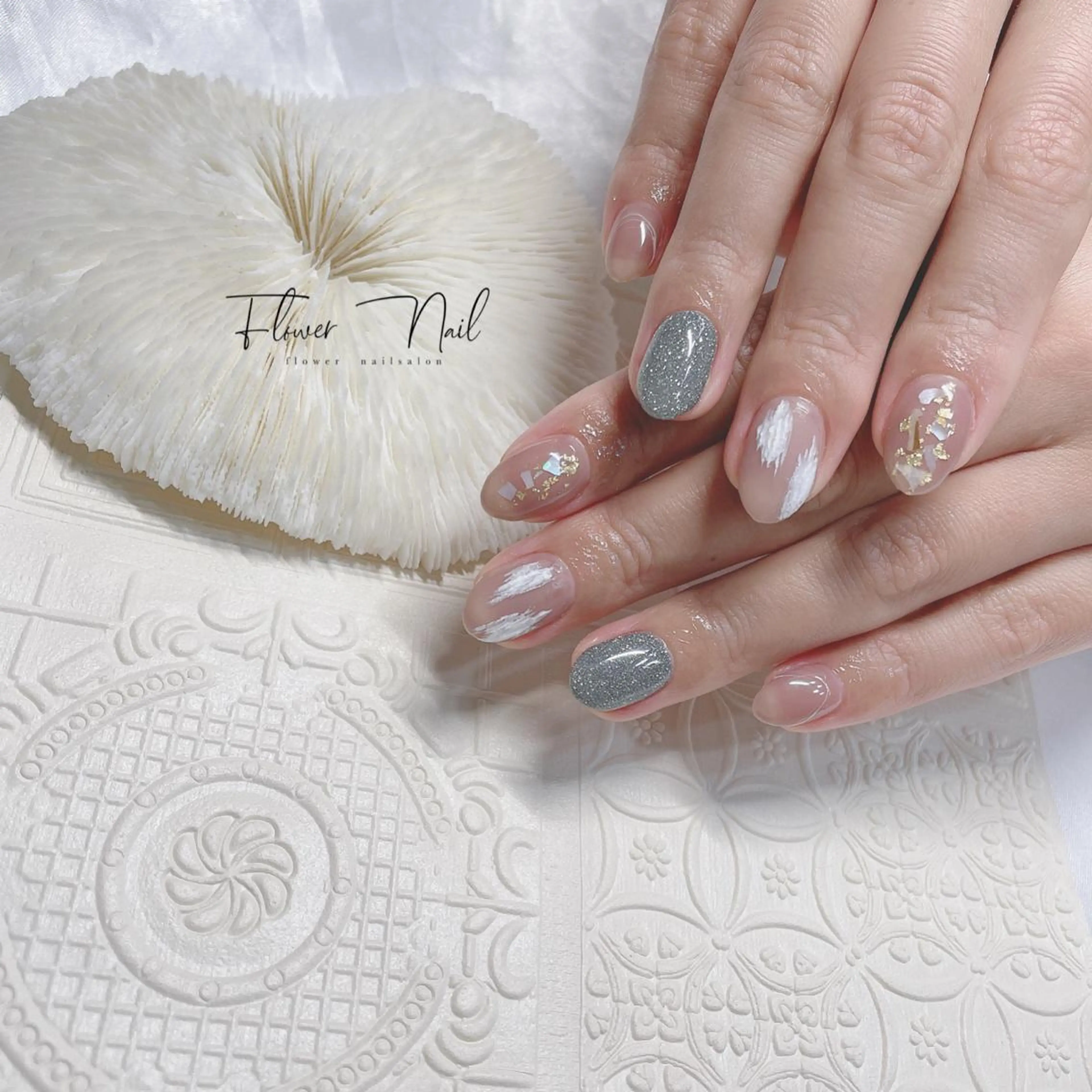 ネイル Flower nailのネイルデザイン