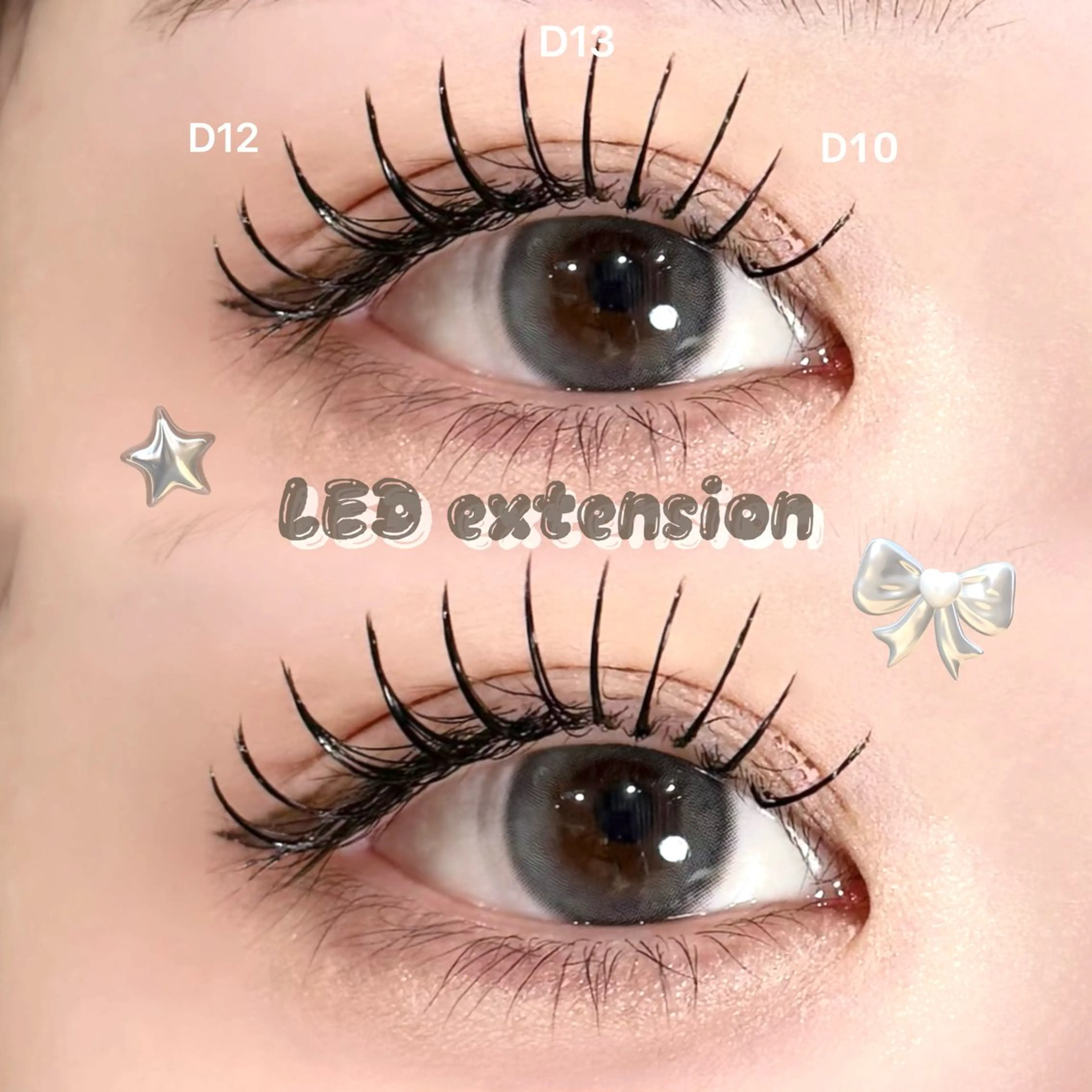 【モチup⤴️ 】LED🔦× ﾌﾗｯﾄﾗｯｼｭ 140本ｺｰｽ [ ｵﾌ込￤束感仕上げ]の写真