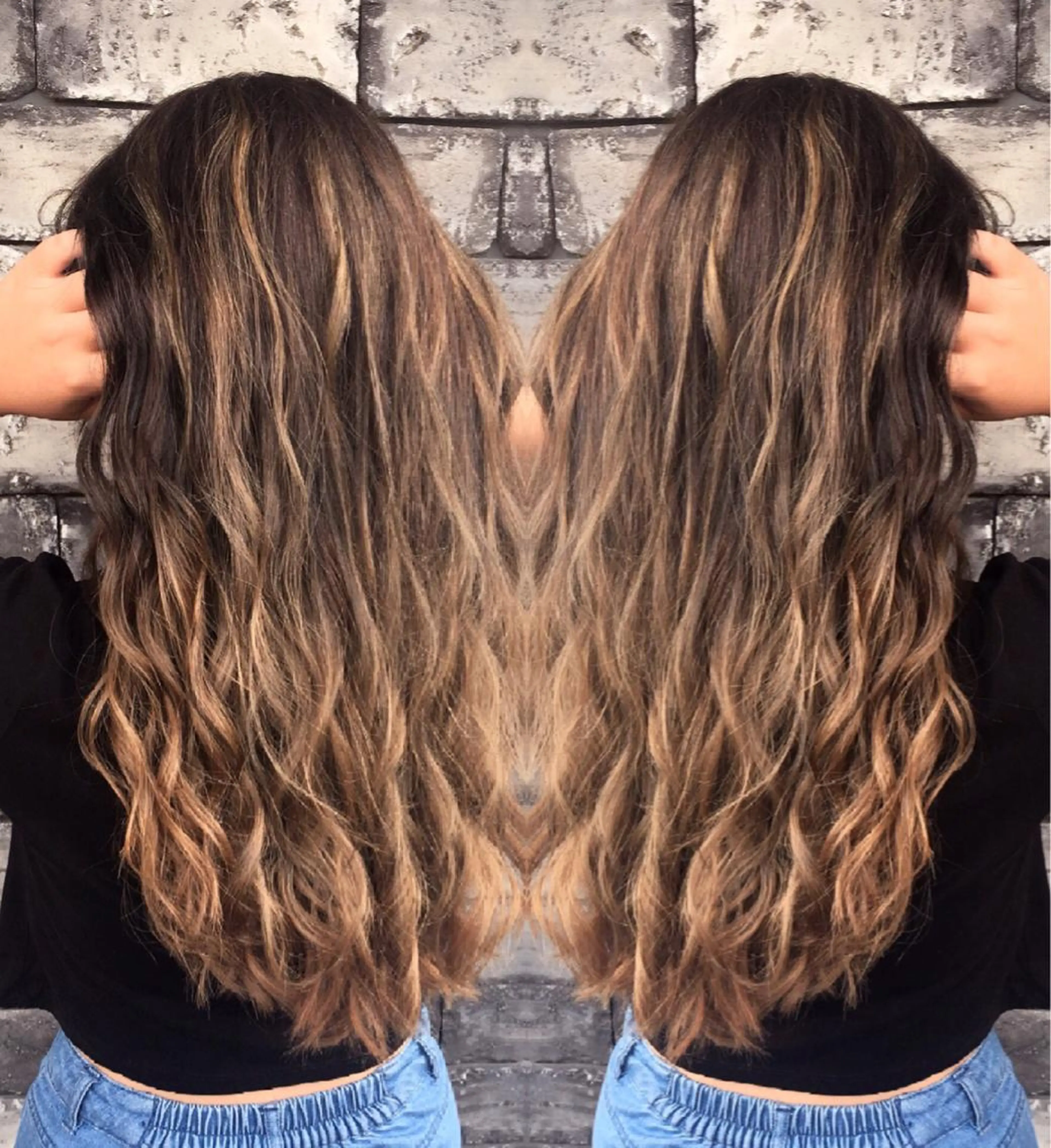 ロング 外国人風カラー レイヤーカット ❤️千葉県代表❤️ 店長❤️柿本翔一朗のヘアスタイル