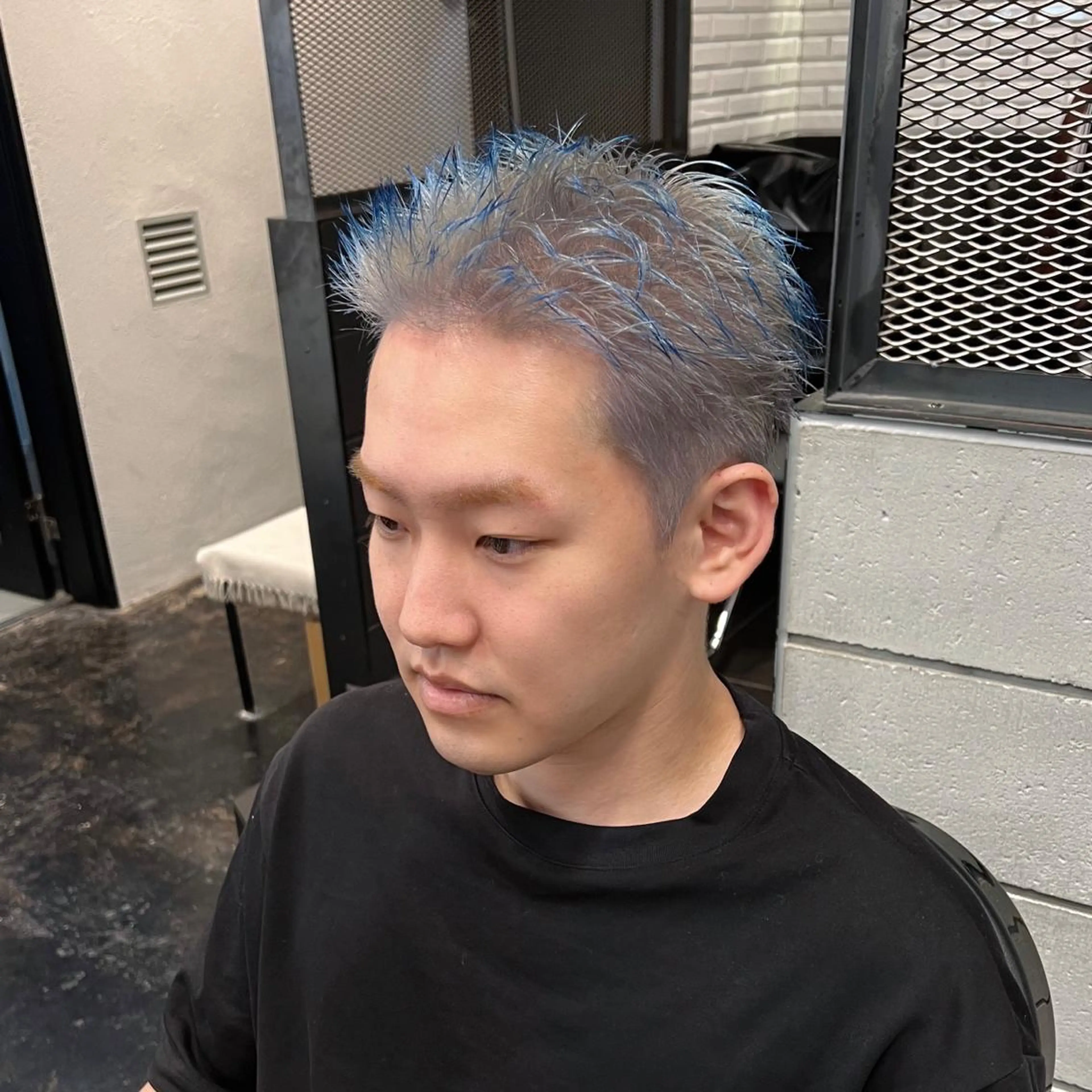 メンズ カット ヘアカラー トリートメント メンズ特化/パーマ/ メッシュ/竜成のヘアスタイル