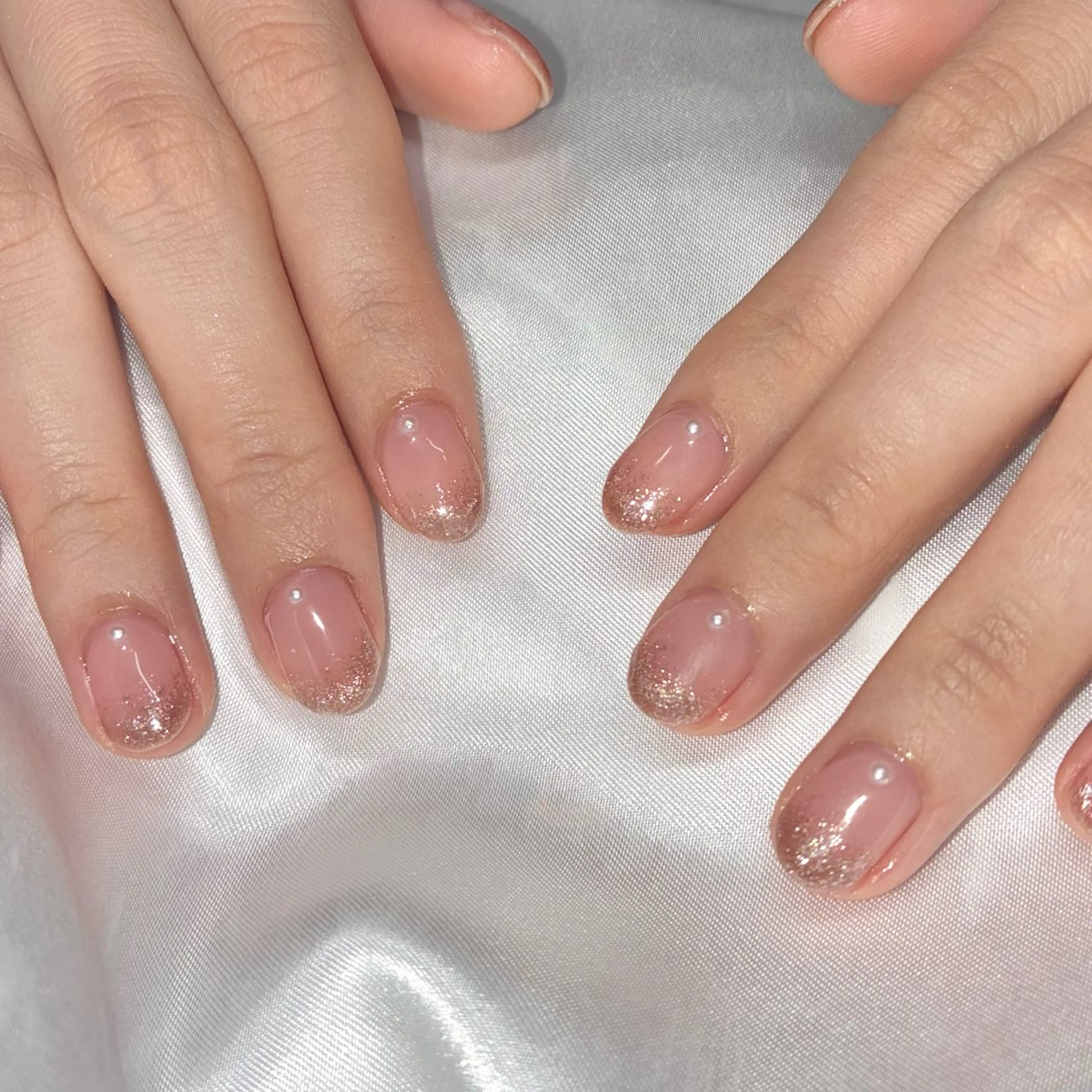 ネイル ジェルネイル マグネットネイル ハンドネイル Nail ヌシん家 AKANEのネイルデザイン