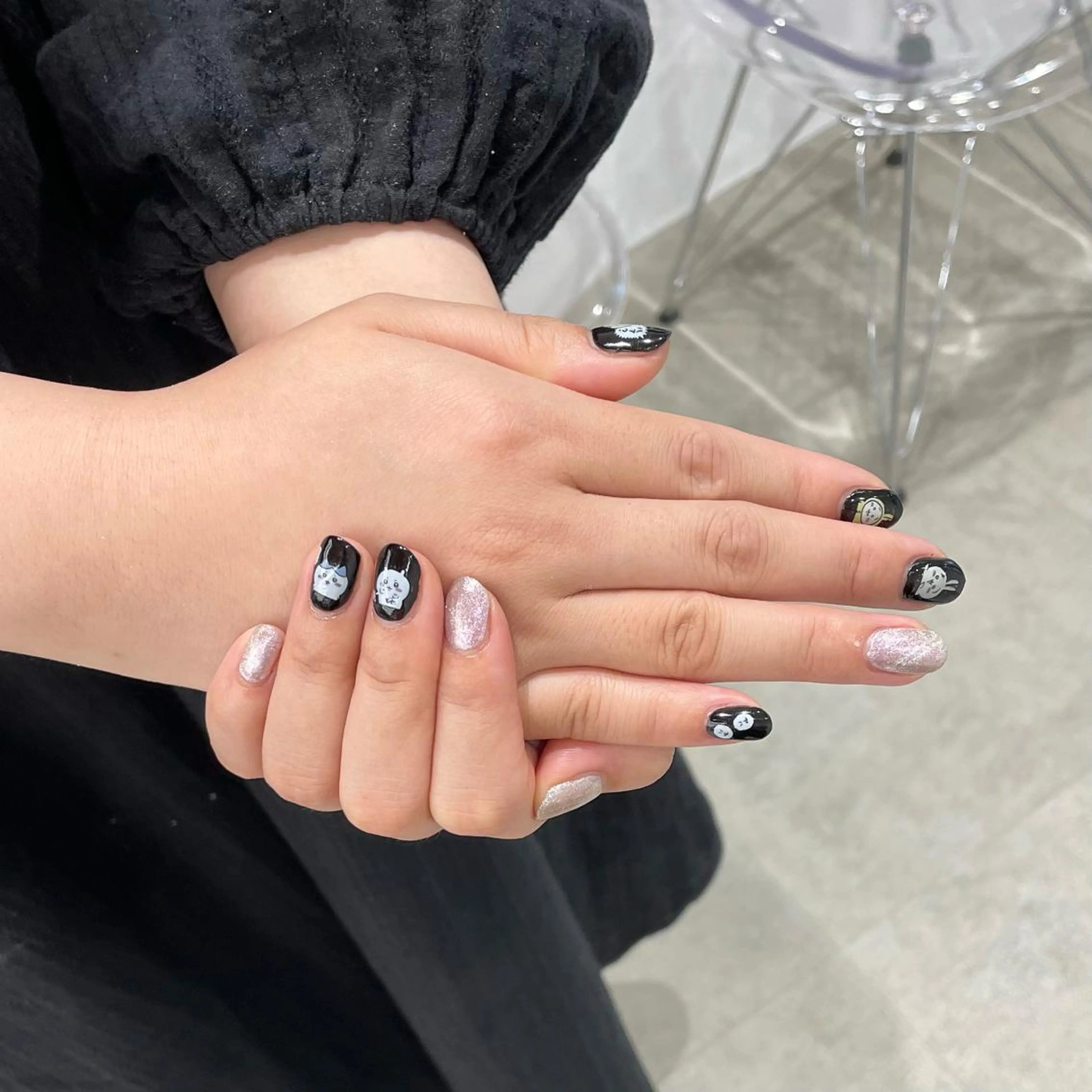 ショート カラー パーマ ヘアアレンジ メンズ キッズ ネイル マツエク・マツパ アイブロウ マグネットネイル mona/ ストレートスタイル✨のヘアスタイル