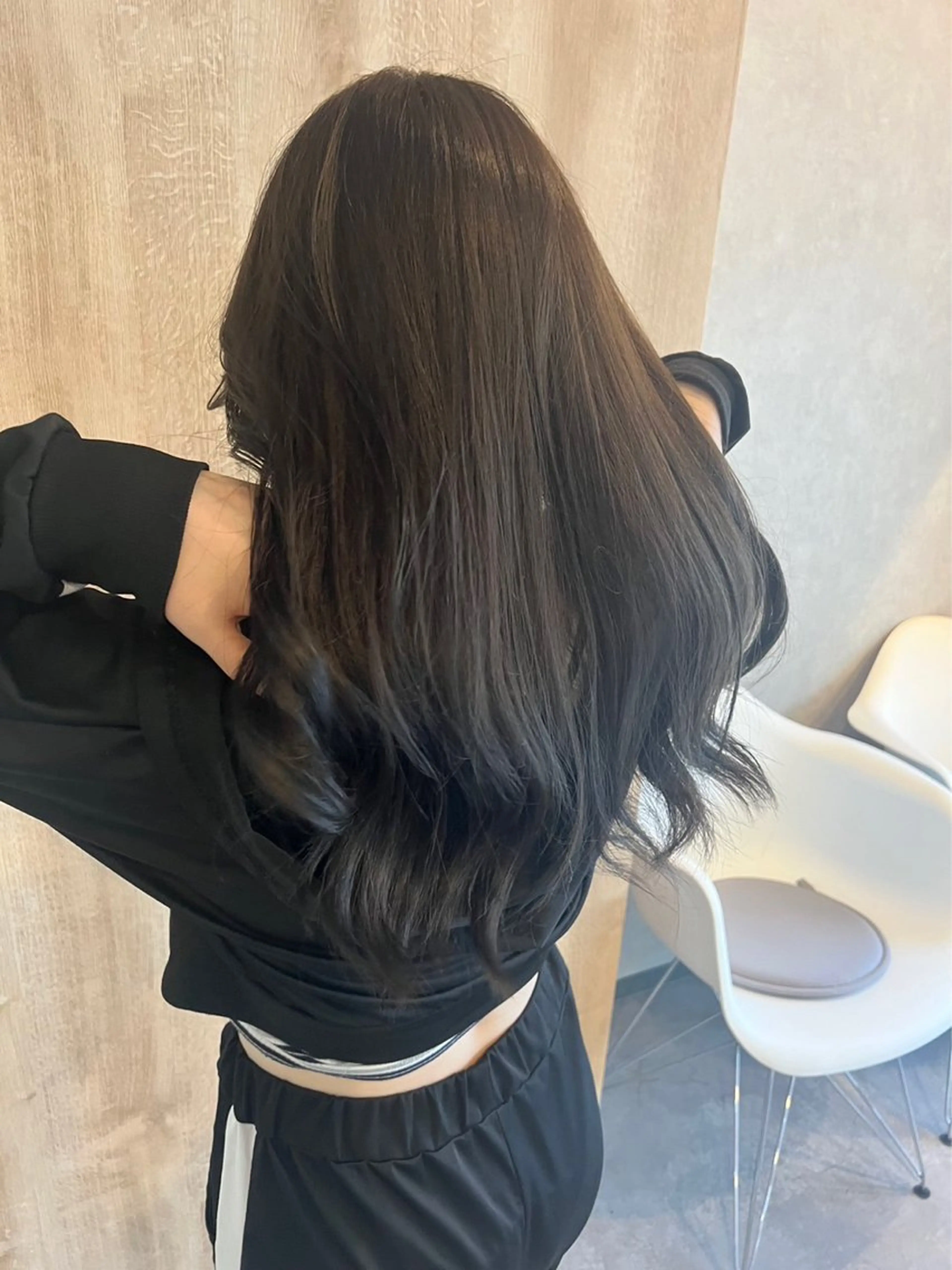 カラー ブリーチ ブリーチなしカラー Bish Yanaのヘアスタイル