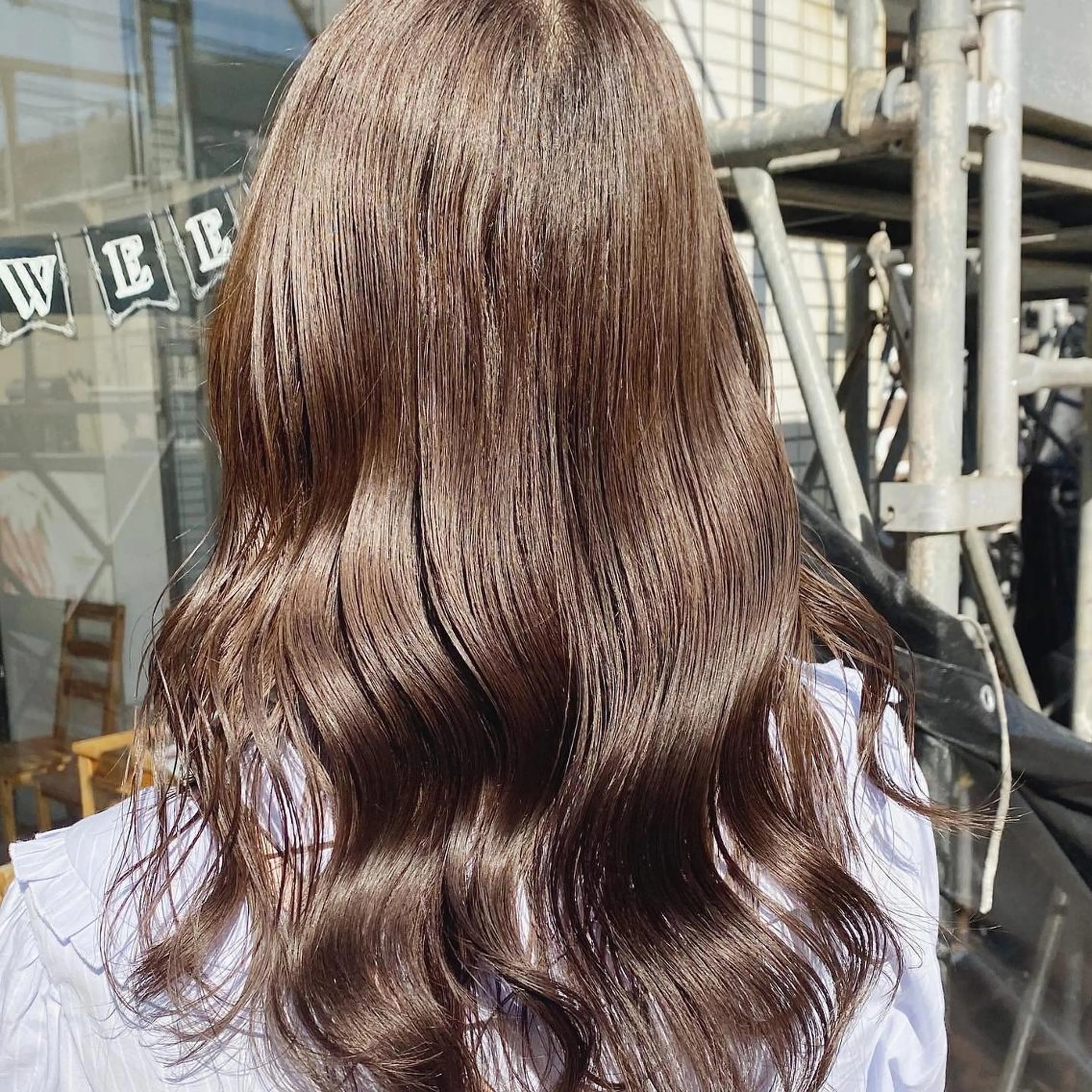 カラー ベージュカラー ブリーチ ブラウンカラー ショコラグレージュ ココアグレージュ 艶髪レイヤーの王 また復活の大澤竜馬のヘアスタイル