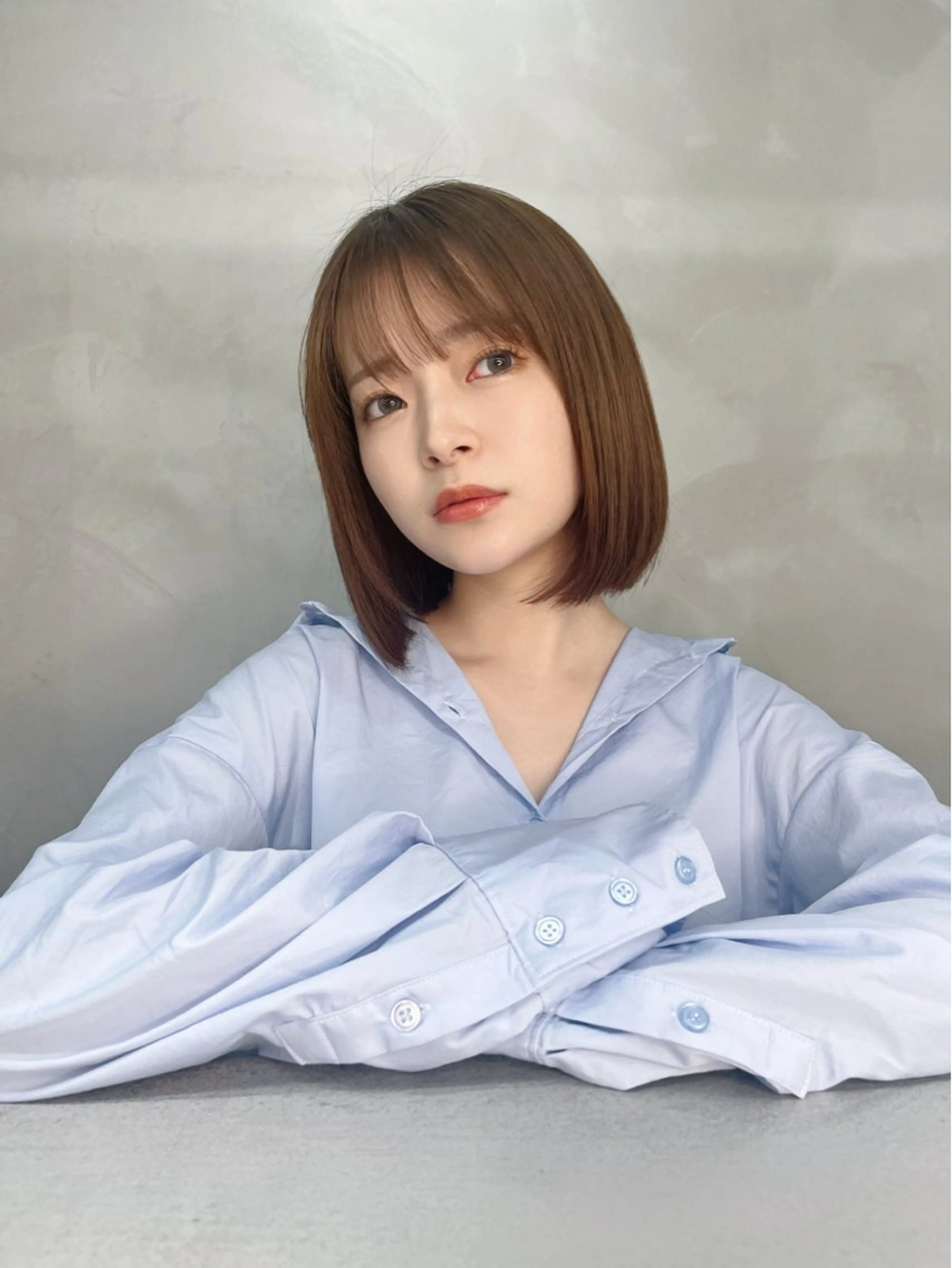 【人気No.1❤️‍🔥】カット+カラー+髪質改善5STEP トリートメントの写真