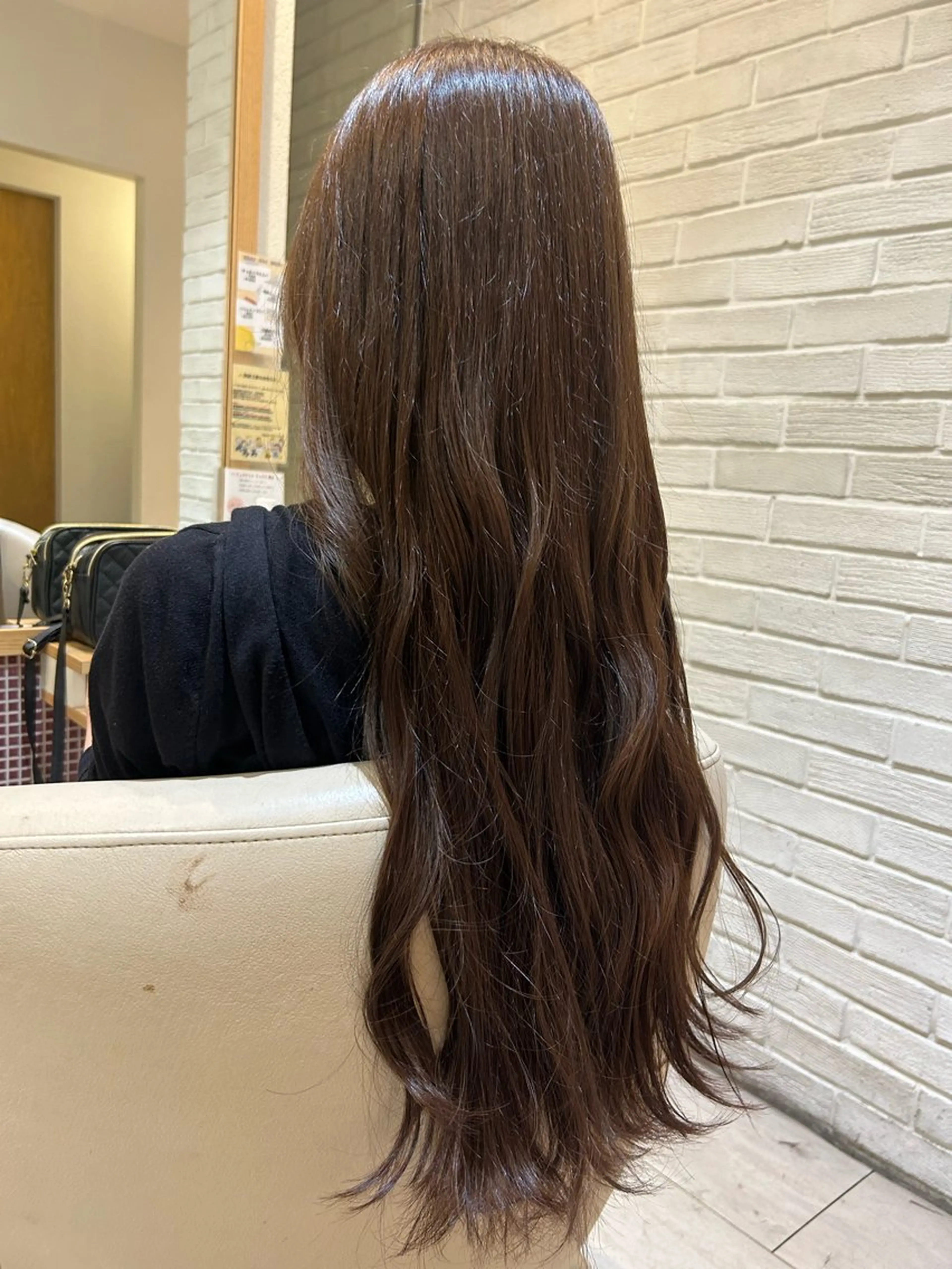 ロング カット ヘアカラー 青井 梨紗のヘアスタイル
