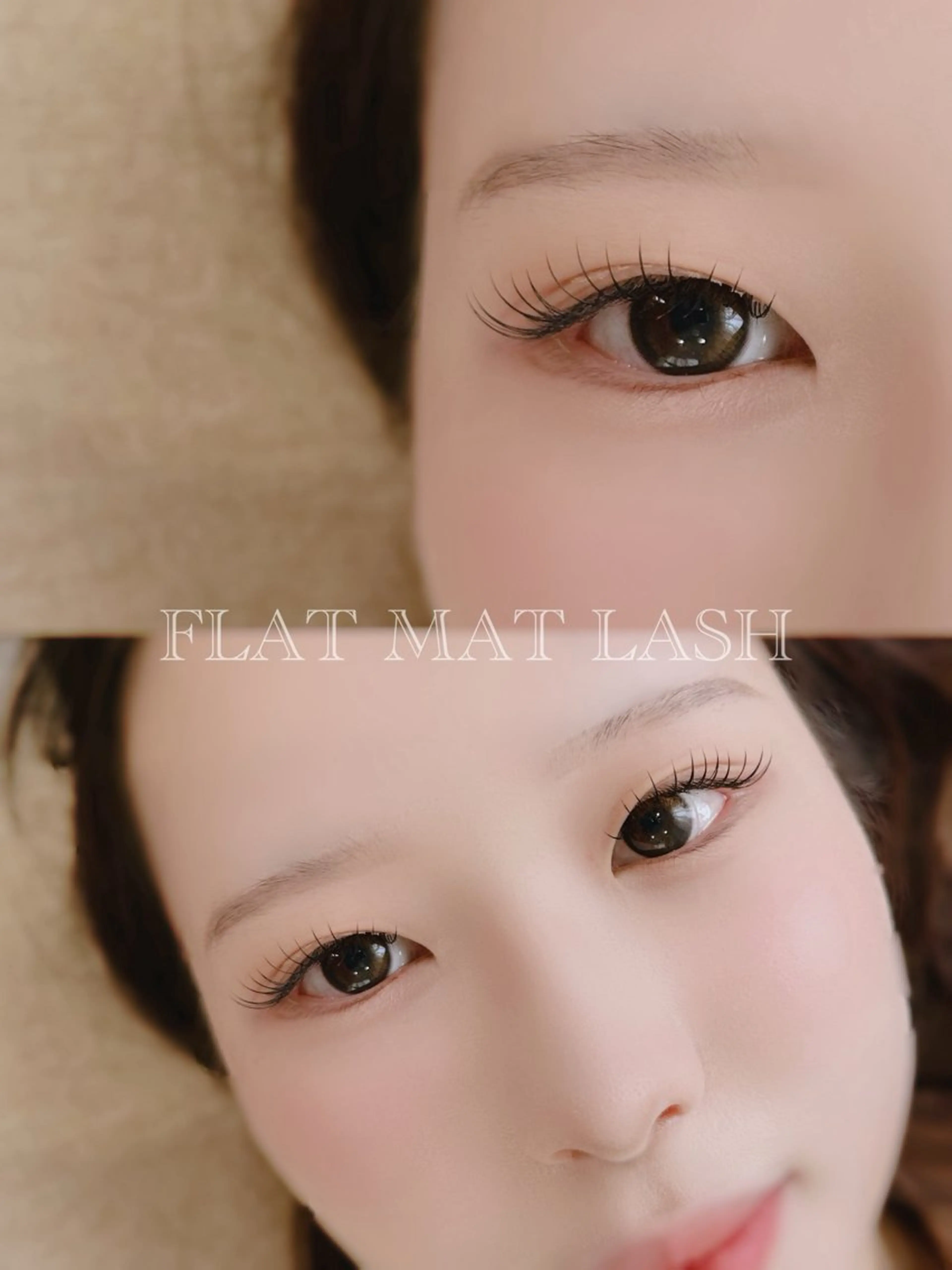 マツエク・マツパ 目尻長め SEURA. saya /JR尼崎のマツエク・マツパデザイン